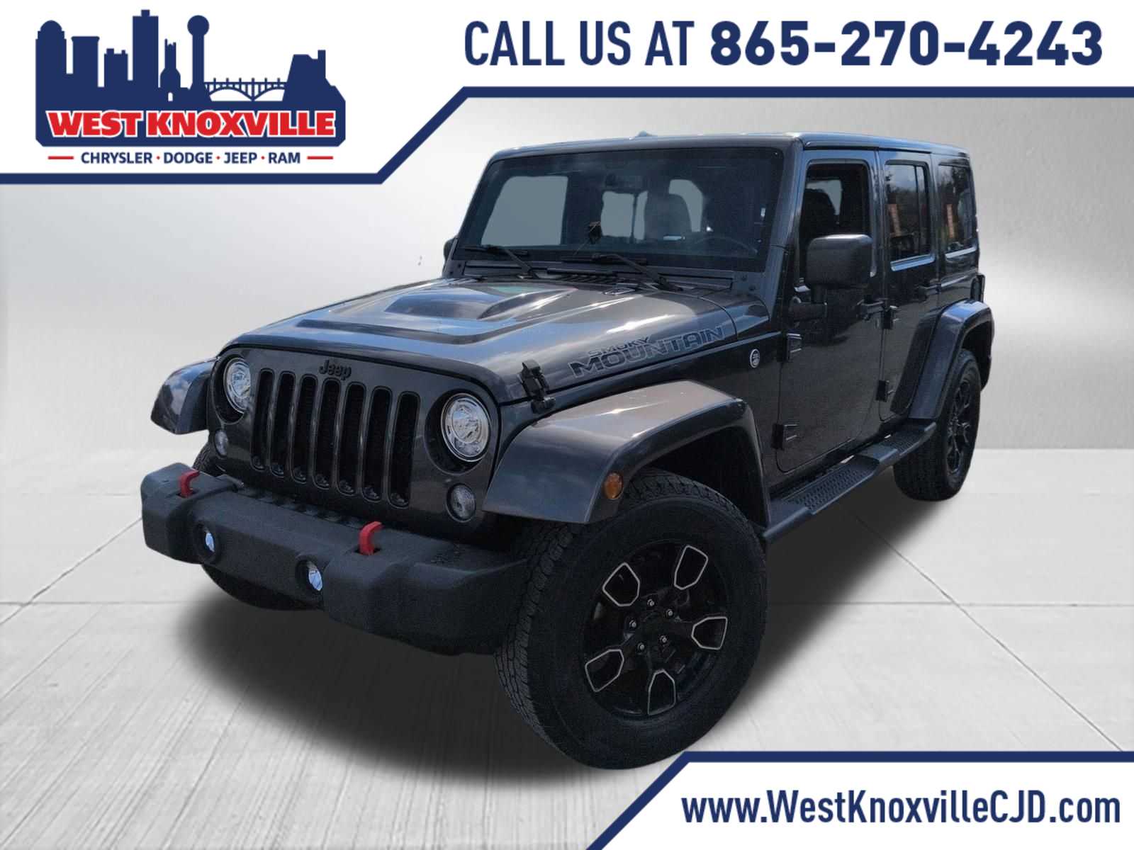 2017 Jeep Wrangler Unlimited Smoky Mountain 4WD