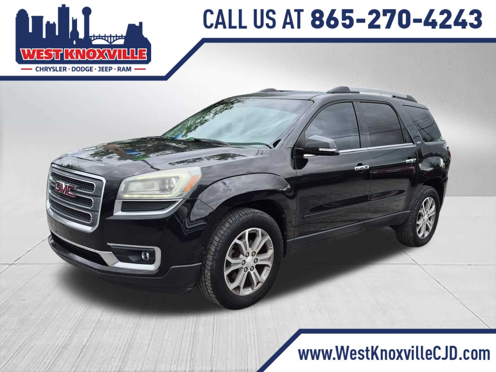 Carbon Black Metallic 2013 GMC Acadia SUV / Crossover All-Wheel Drive 6-Speed Automatic