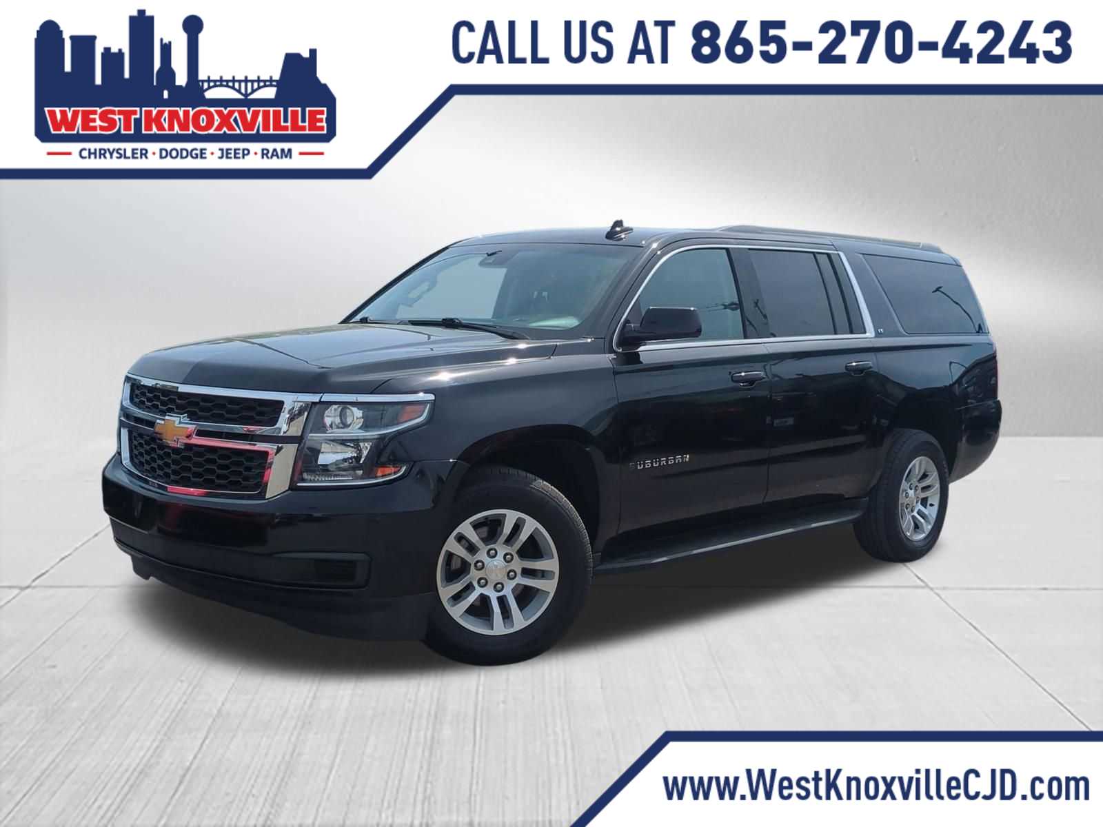 Black 2020 Chevrolet Suburban 1500 LT 4WD SUV / Crossover Four-Wheel Drive 6-Speed Automatic