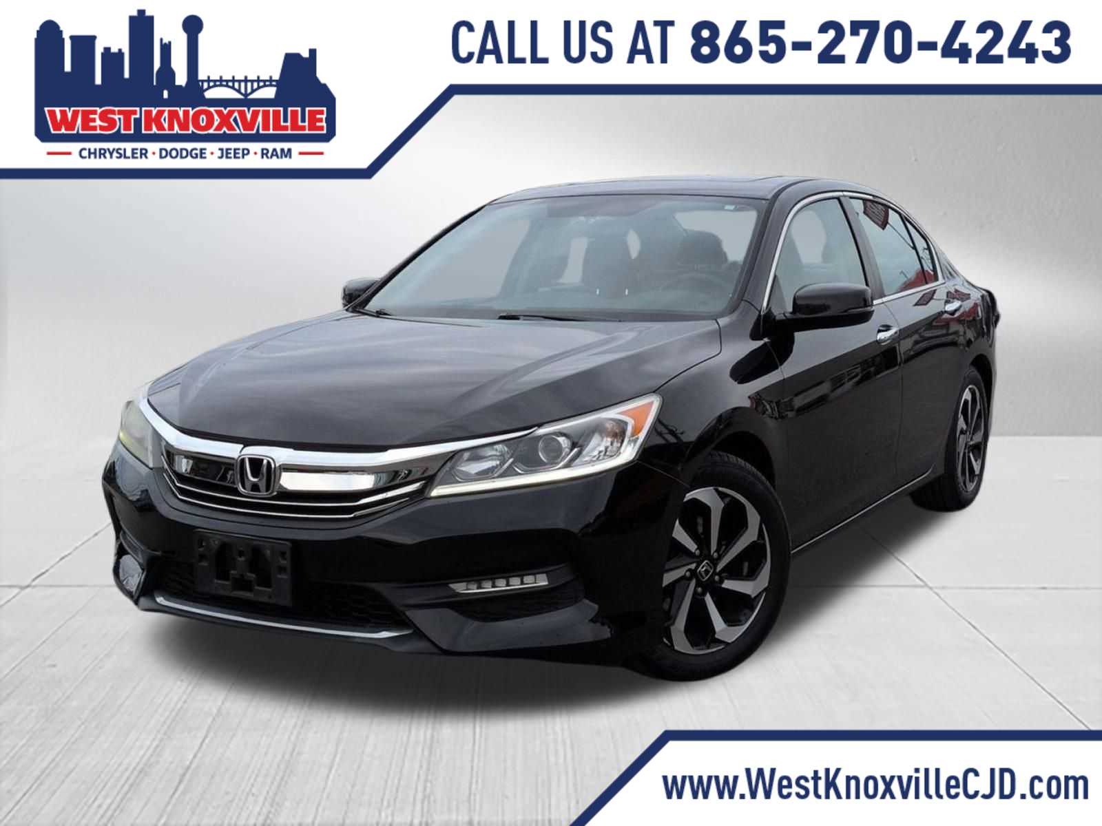 2016 Honda Accord EX Sedan Front-Wheel Drive Continuously Variable Transmission