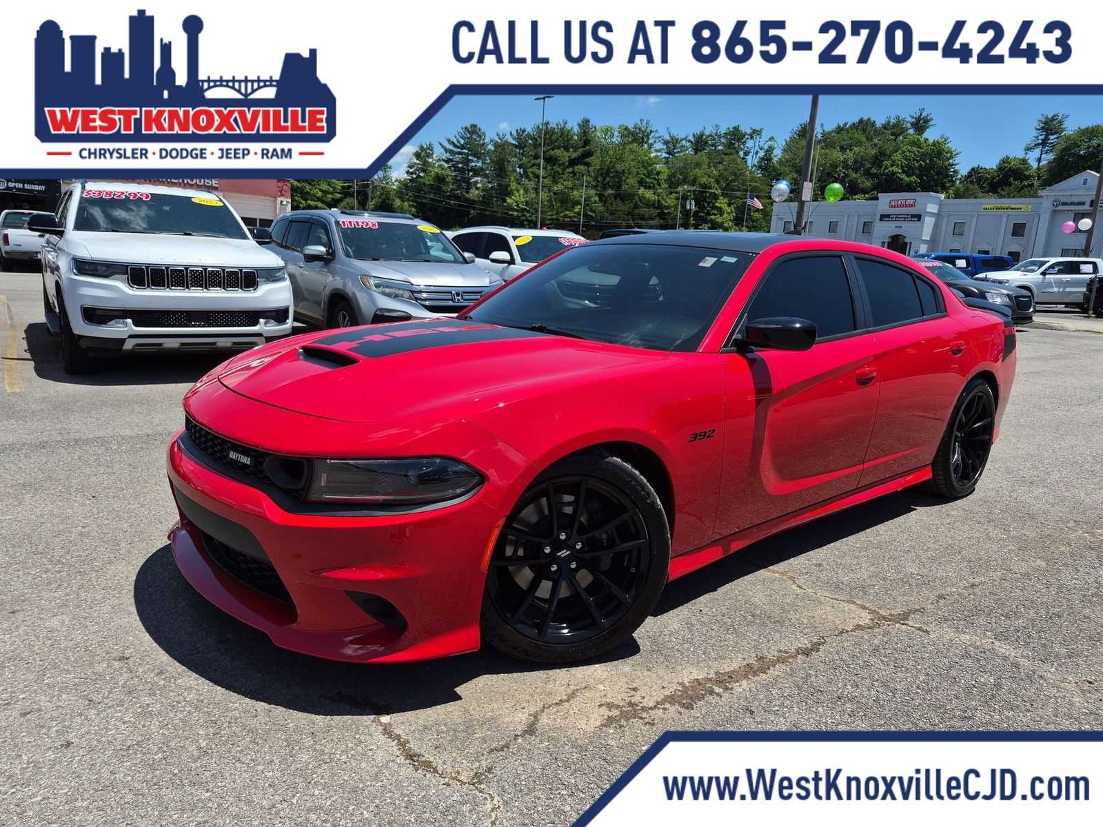 Torred Clearcoat 2023 Dodge Charger Scat Pack RWD Sedan Rear-Wheel Drive 8-Speed Automatic