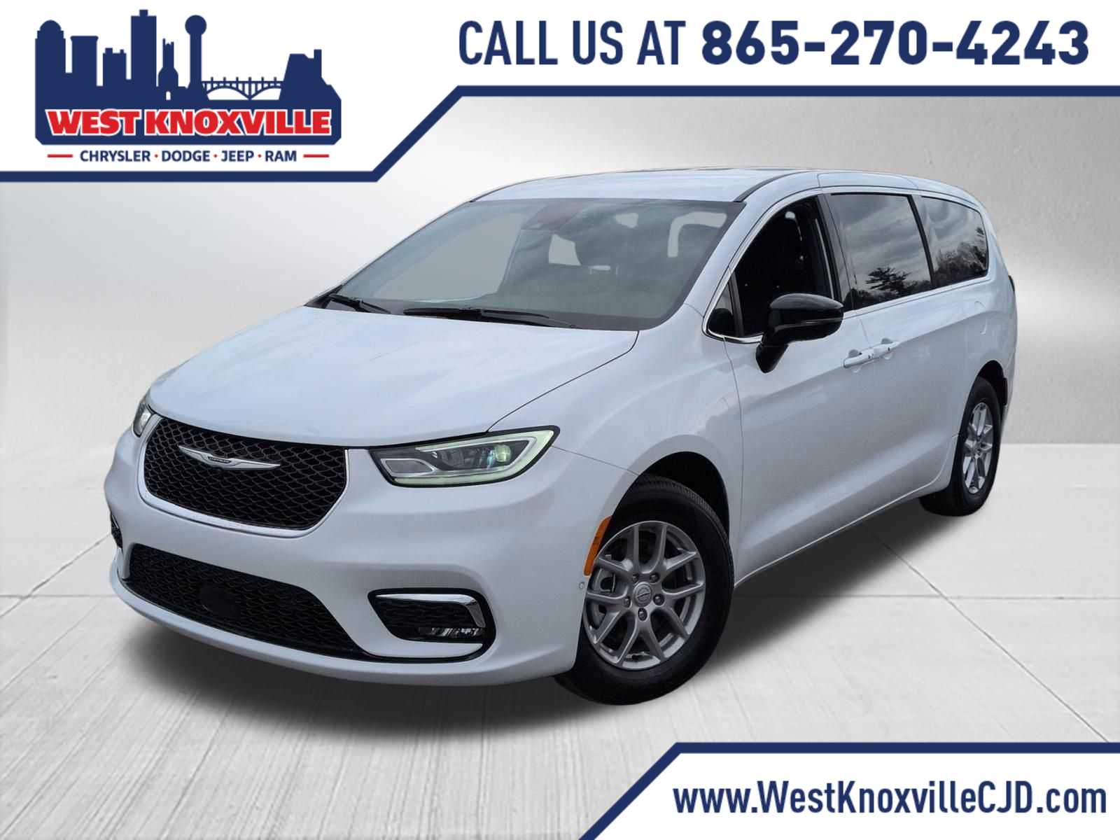 Bright White Clearcoat 2026 Chrysler Pacifica Select FWD Minivan Front-Wheel Drive 9-Speed Automatic