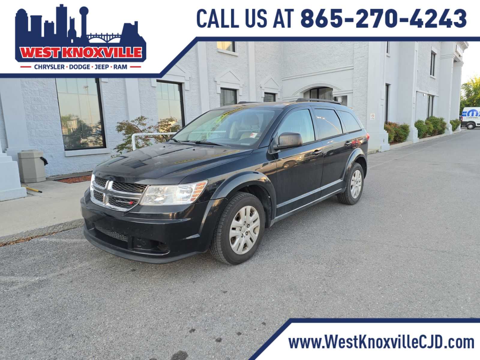 Pitch Black Clearcoat 2015 Dodge Journey SUV / Crossover Front-Wheel Drive Automatic