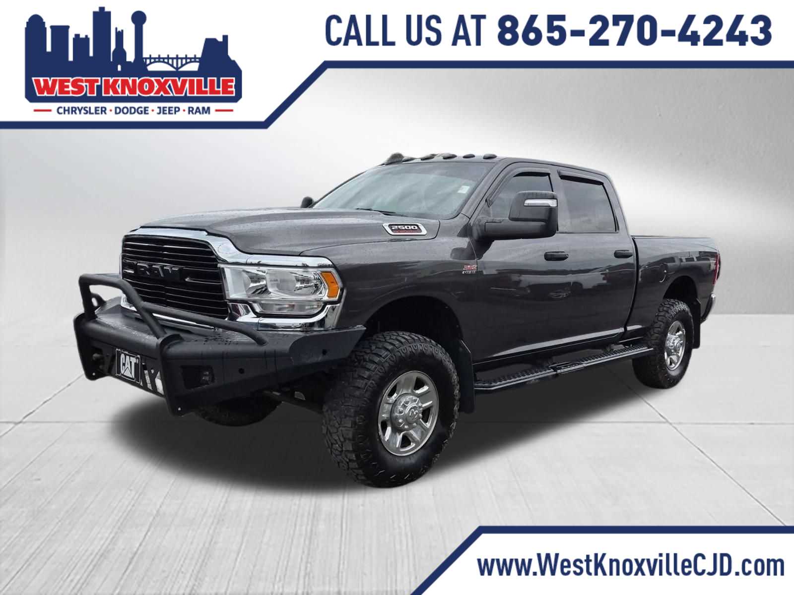 Gray (Granite Crystal Metallic Clearcoat) 2024 RAM 2500 Pickup Truck Four-Wheel Drive 8-Speed Automatic