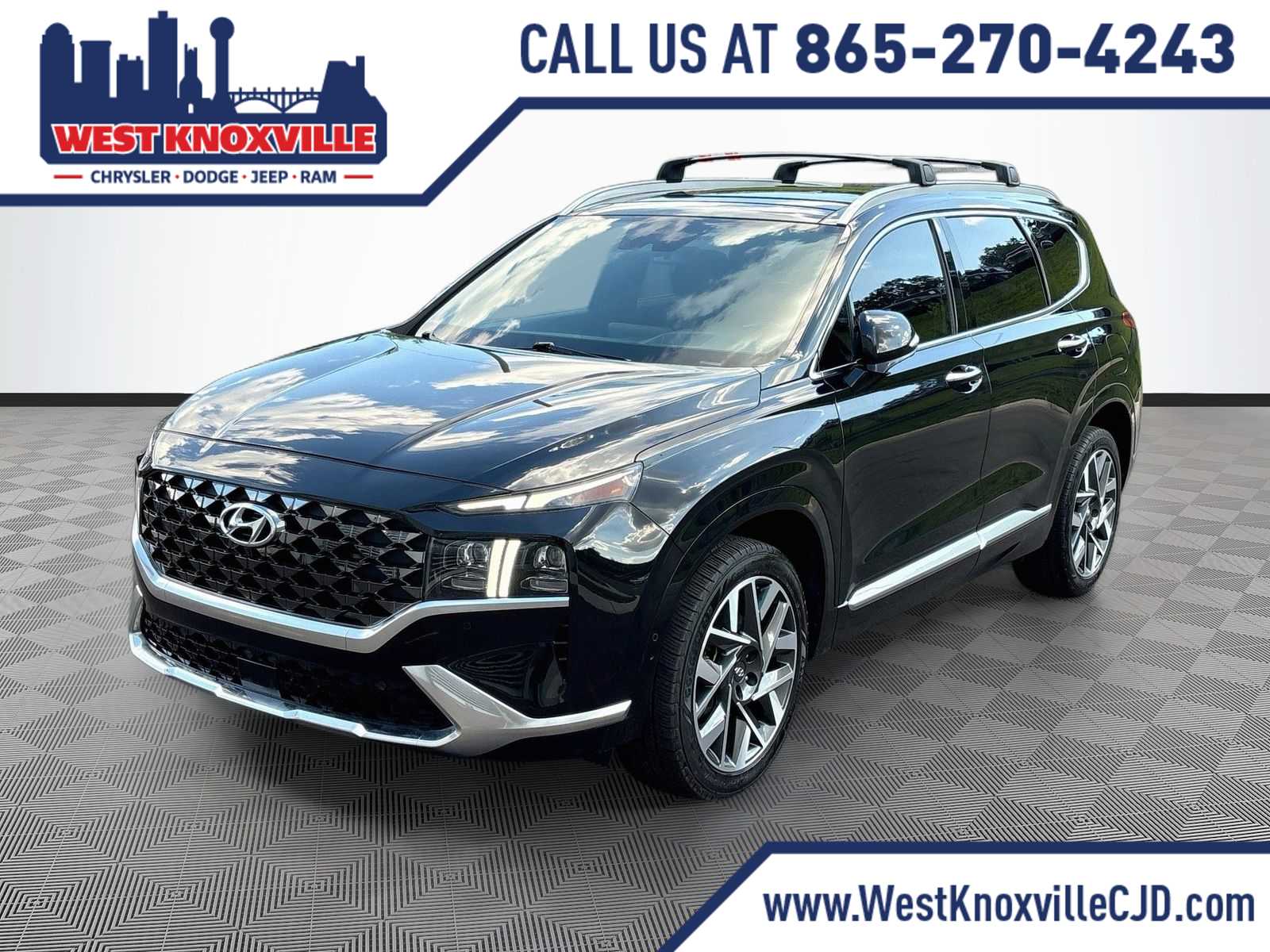 Twilight Black 2023 Hyundai Santa Fe SUV / Crossover Front-Wheel Drive 8-Speed Automatic
