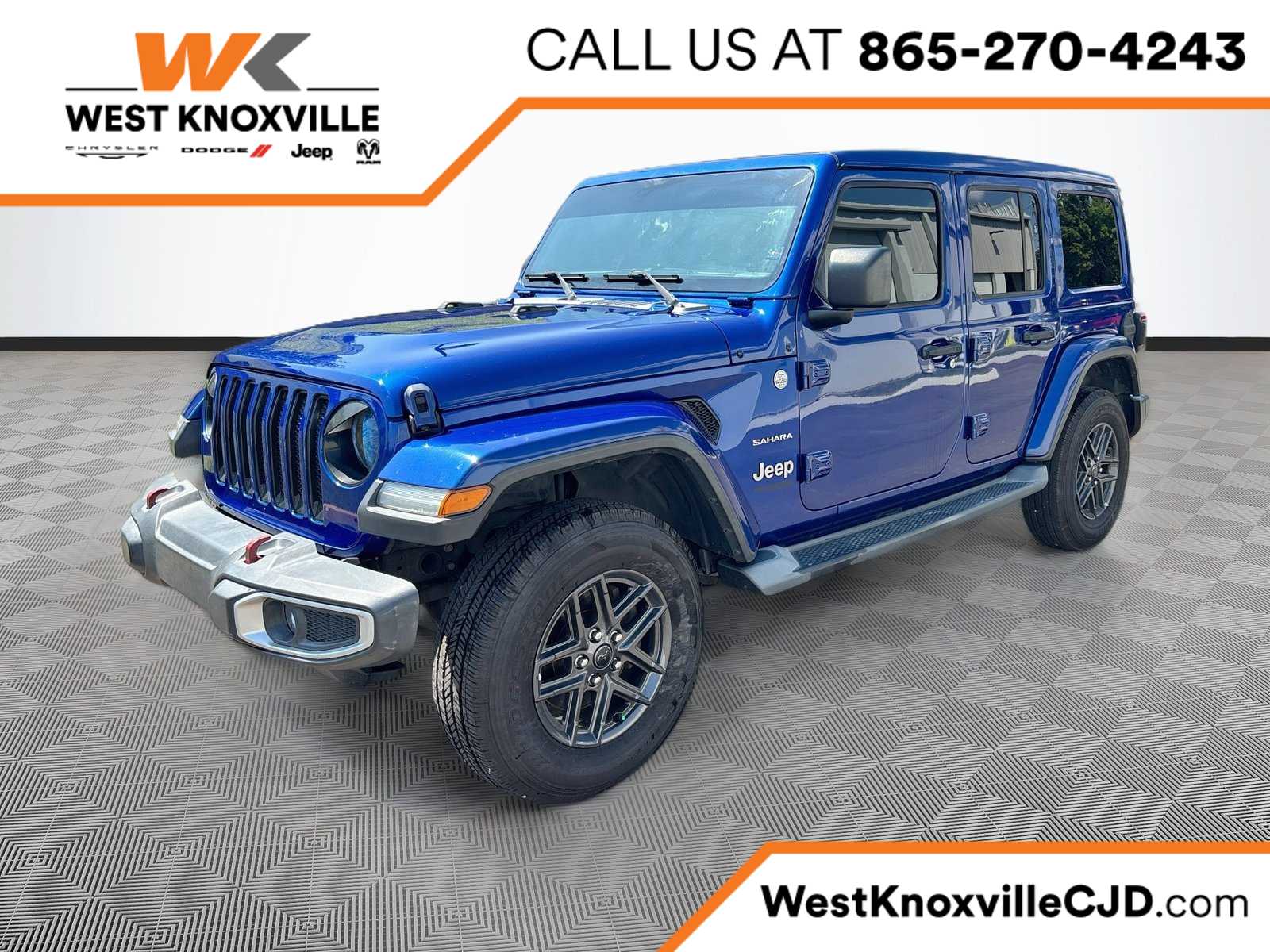 Ocean Blue Metallic Clearcoat 2019 Jeep Wrangler SUV / Crossover Four-Wheel Drive 8-Speed Automatic