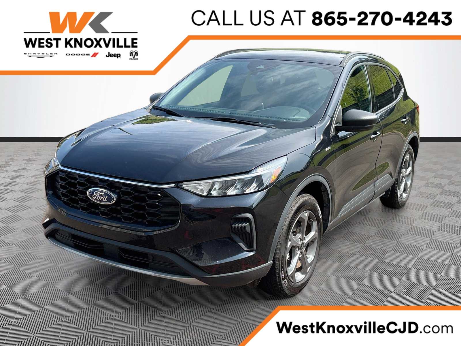 Agate Black Metallic 2025 Ford Escape SUV / Crossover All-Wheel Drive 8-Speed Automatic
