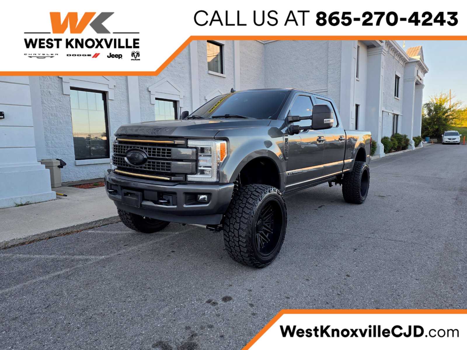 Gray (Magnetic Metallic) 2019 Ford F-250 Super Duty Pickup Truck Four-Wheel Drive 6-Speed Automatic