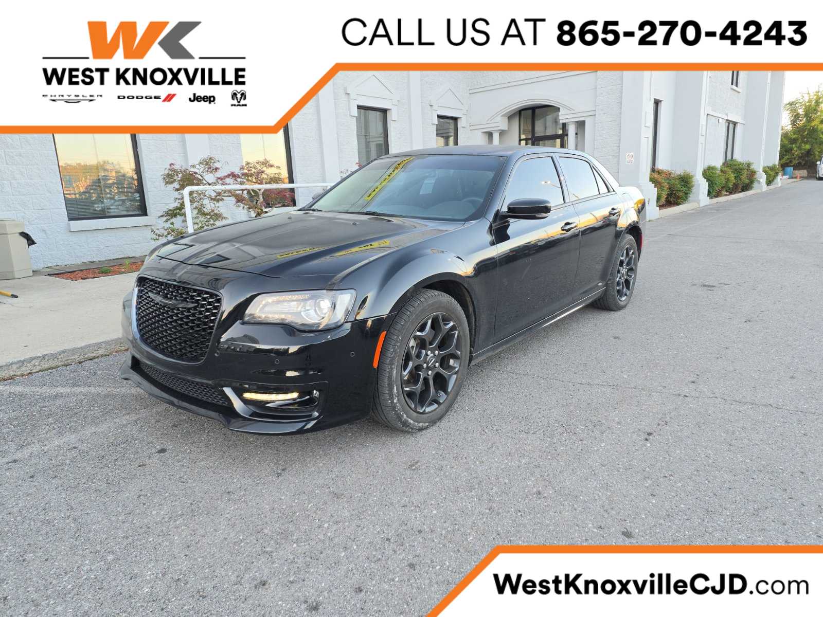 Gloss Black 2022 Chrysler 300 Sedan All-Wheel Drive 8-Speed Automatic