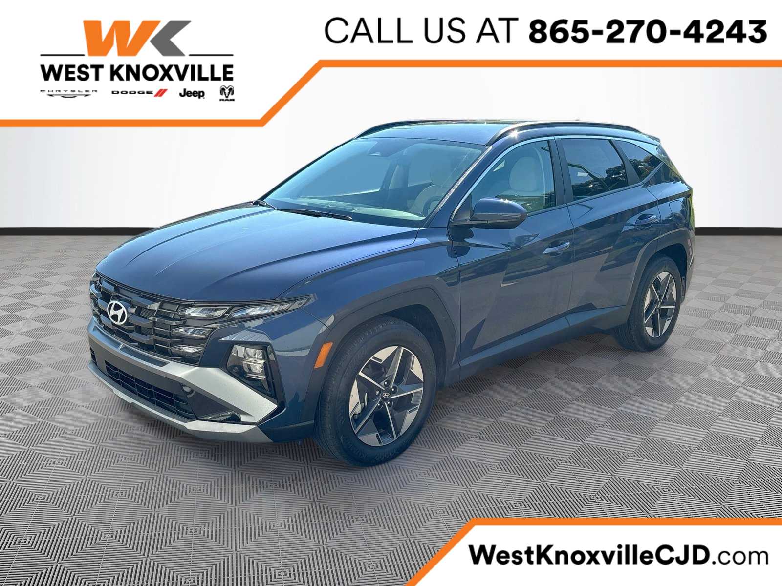 Atlantis Blue 2026 Hyundai Tucson SUV / Crossover Front-Wheel Drive 8-Speed Automatic