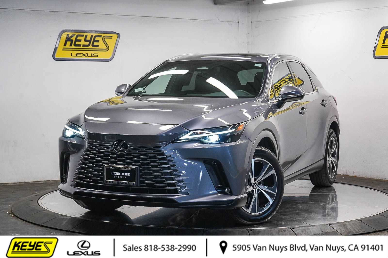 Nebula Gray Pearl 2023 Lexus RX Hybrid 350h Premium AWD SUV / Crossover All-Wheel Drive Continuously Variable Transmission