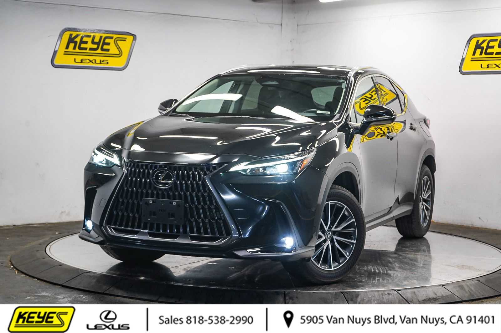 Black (Caviar) 2025 Lexus NX 250 Premium FWD SUV / Crossover Front-Wheel Drive 8-Speed Automatic