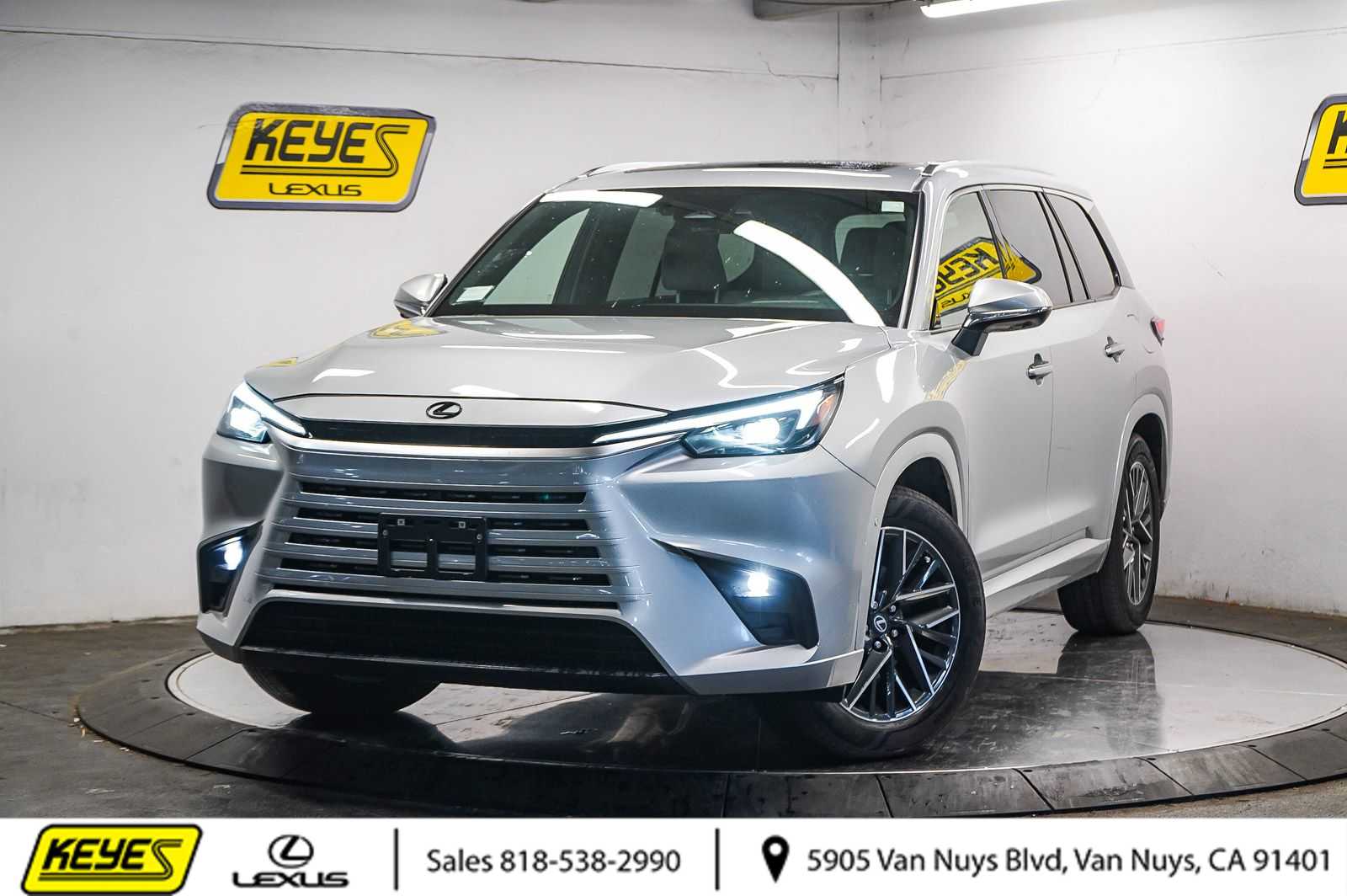 Celestial Silver Metallic 2026 Lexus TX 350 Premium FWD SUV / Crossover Front-Wheel Drive 8-Speed Automatic