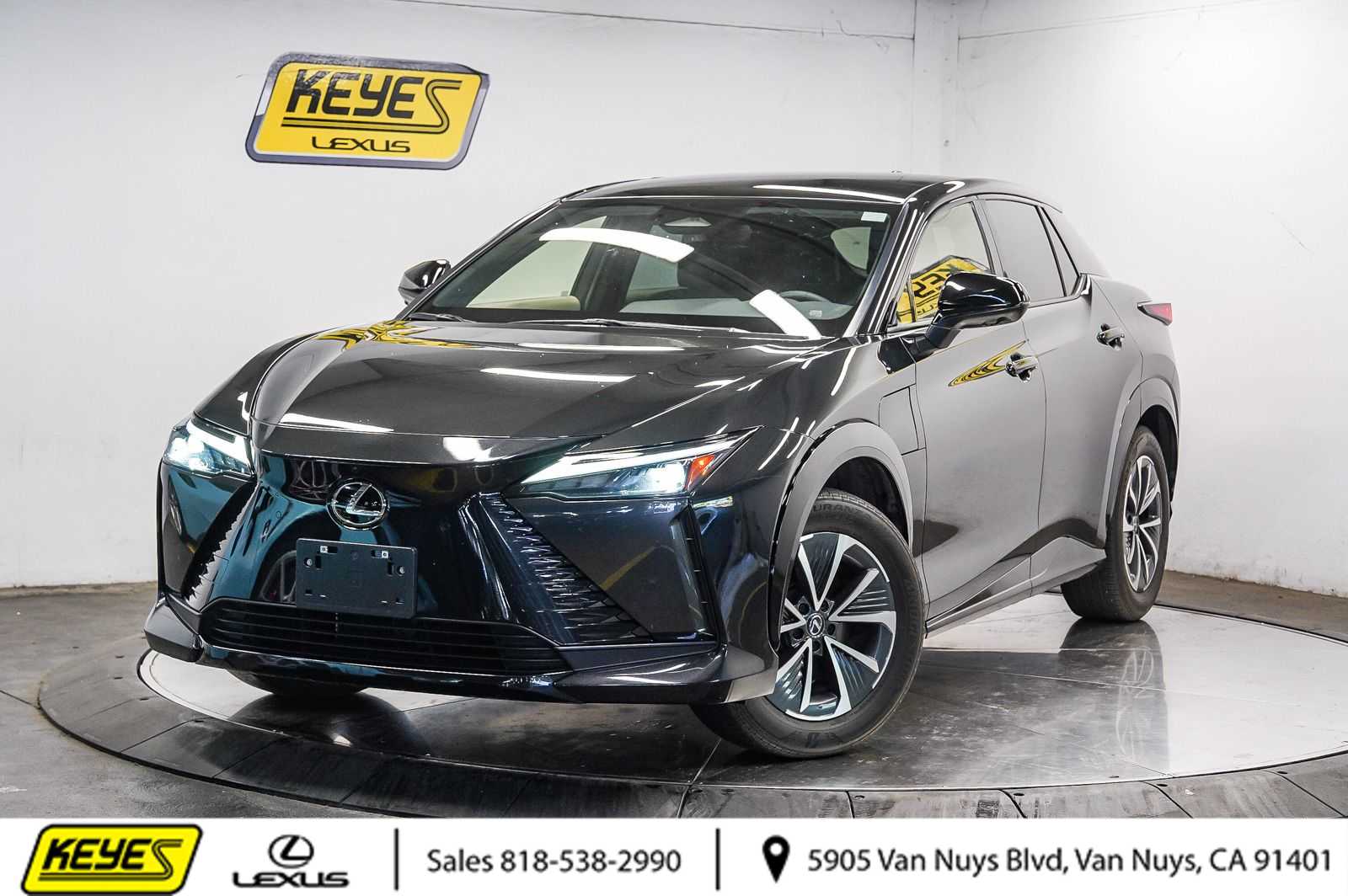 Black (Caviar) 2025 Lexus RZ SUV / Crossover Front-Wheel Drive 1-Speed Automatic