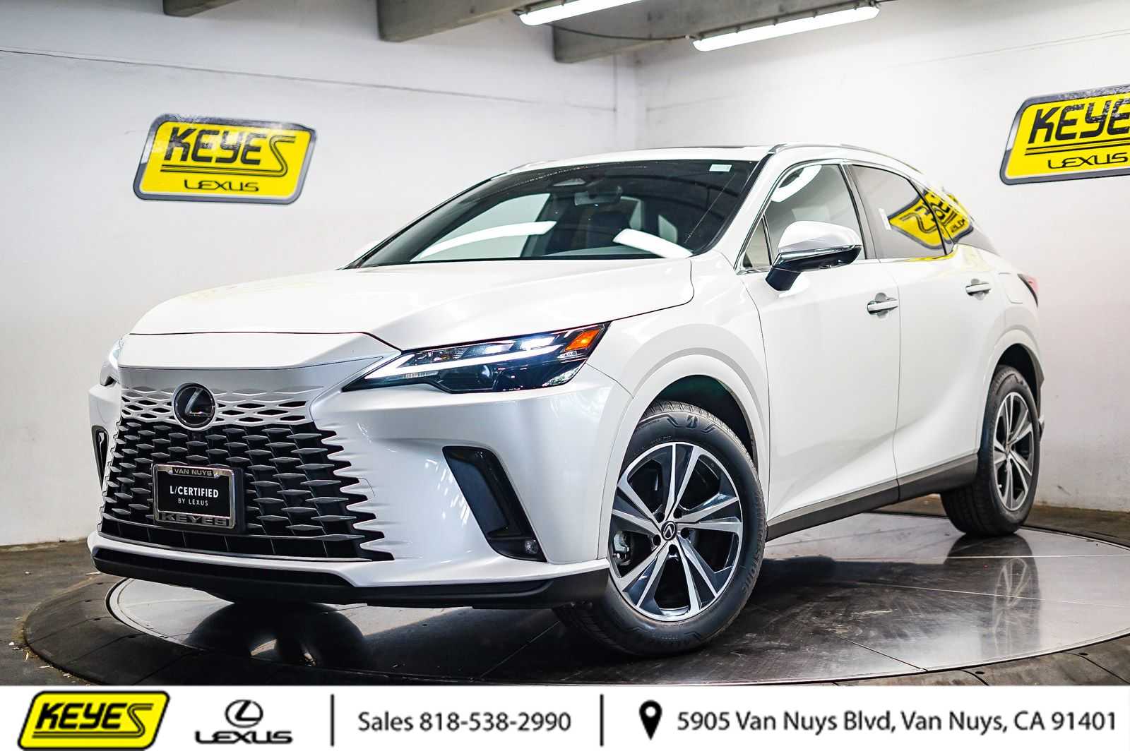 Eminent White Pearl 2024 Lexus RX 350 Premium FWD SUV / Crossover Front-Wheel Drive 8-Speed Automatic