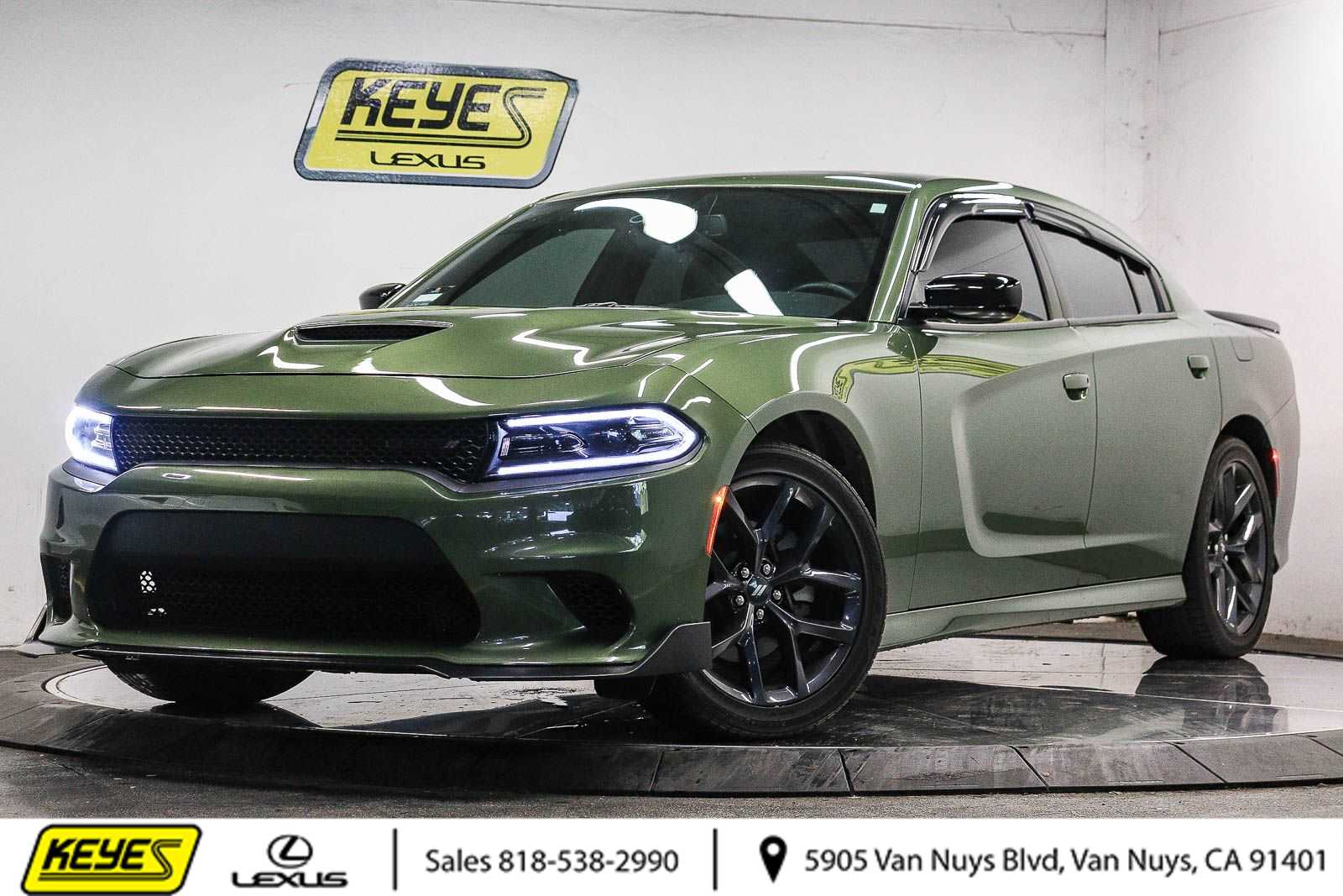 F8 Green 2023 Dodge Charger GT RWD Sedan Rear-Wheel Drive 8-Speed Automatic