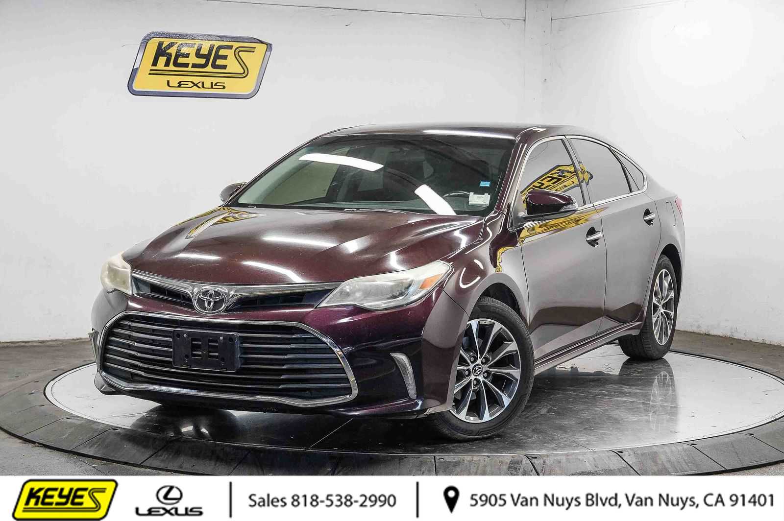 2016 Toyota Avalon Rojo (Sizzling Crimson Mica) Sedán Tracción delantera 6 velocidades Automática