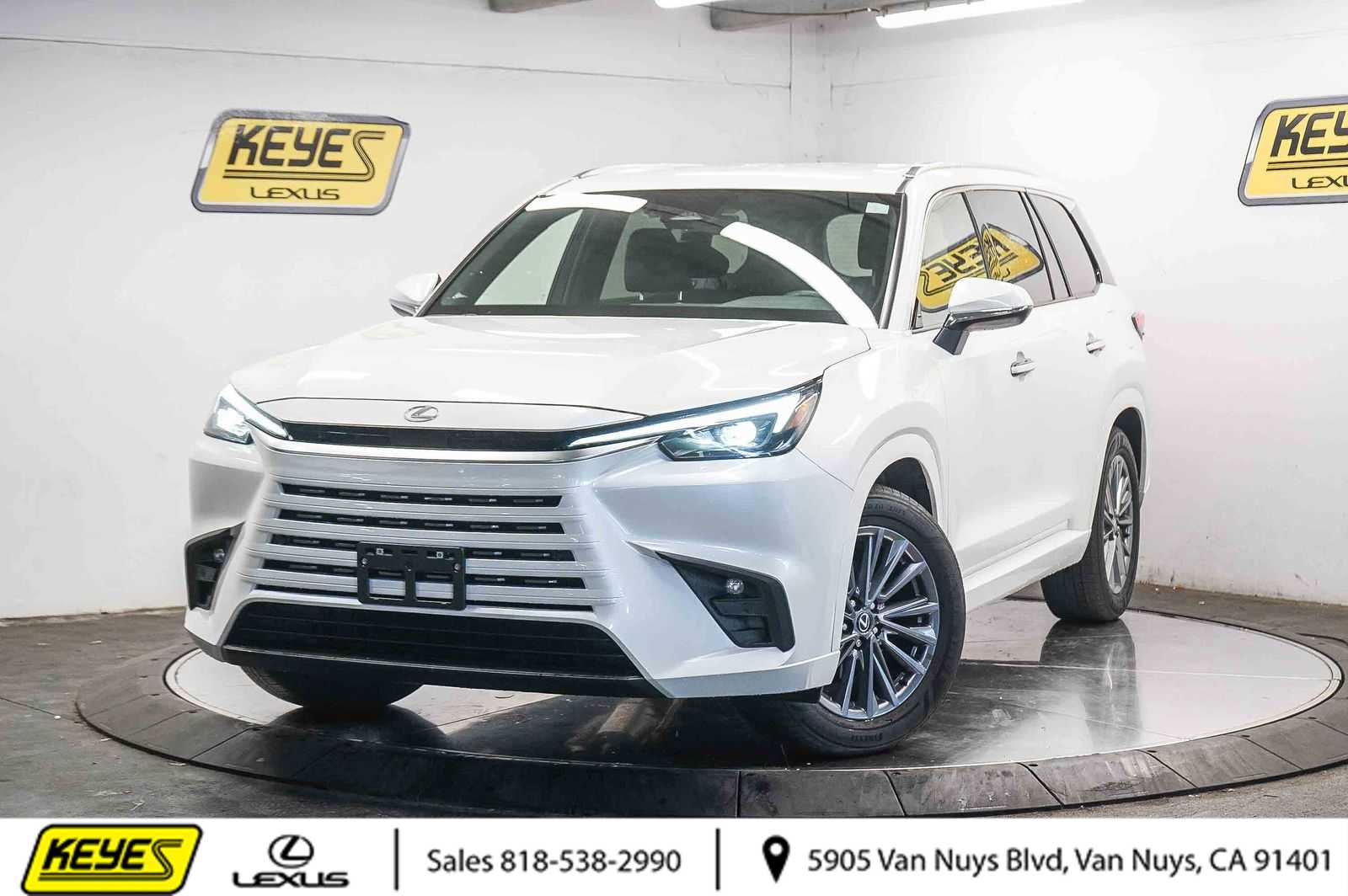 White (Wind Chill Pearl) 2025 Lexus TX 350 FWD SUV / Crossover Front-Wheel Drive 8-Speed Automatic