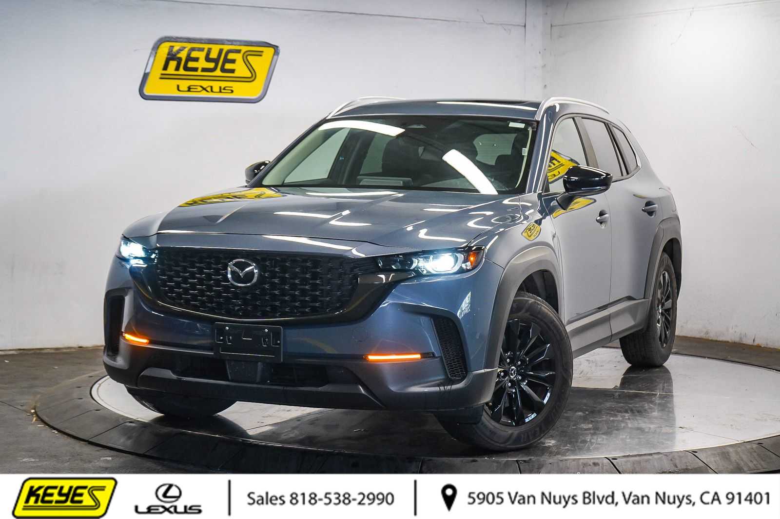Polymetal Gray Metallic 2025 Mazda CX-50 2.5 S Premium AWD SUV / Crossover All-Wheel Drive 6-Speed Automatic