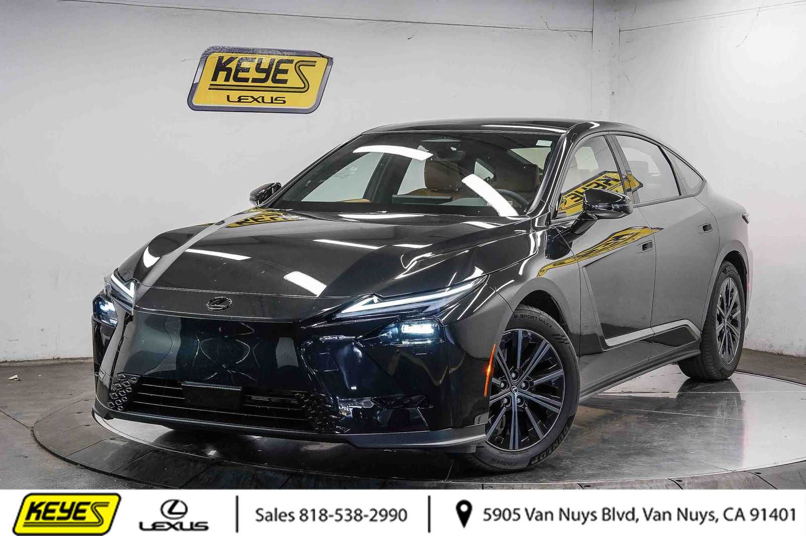 Black (Caviar) 2026 Lexus ES EV Sedan Front-Wheel Drive 1-Speed Automatic