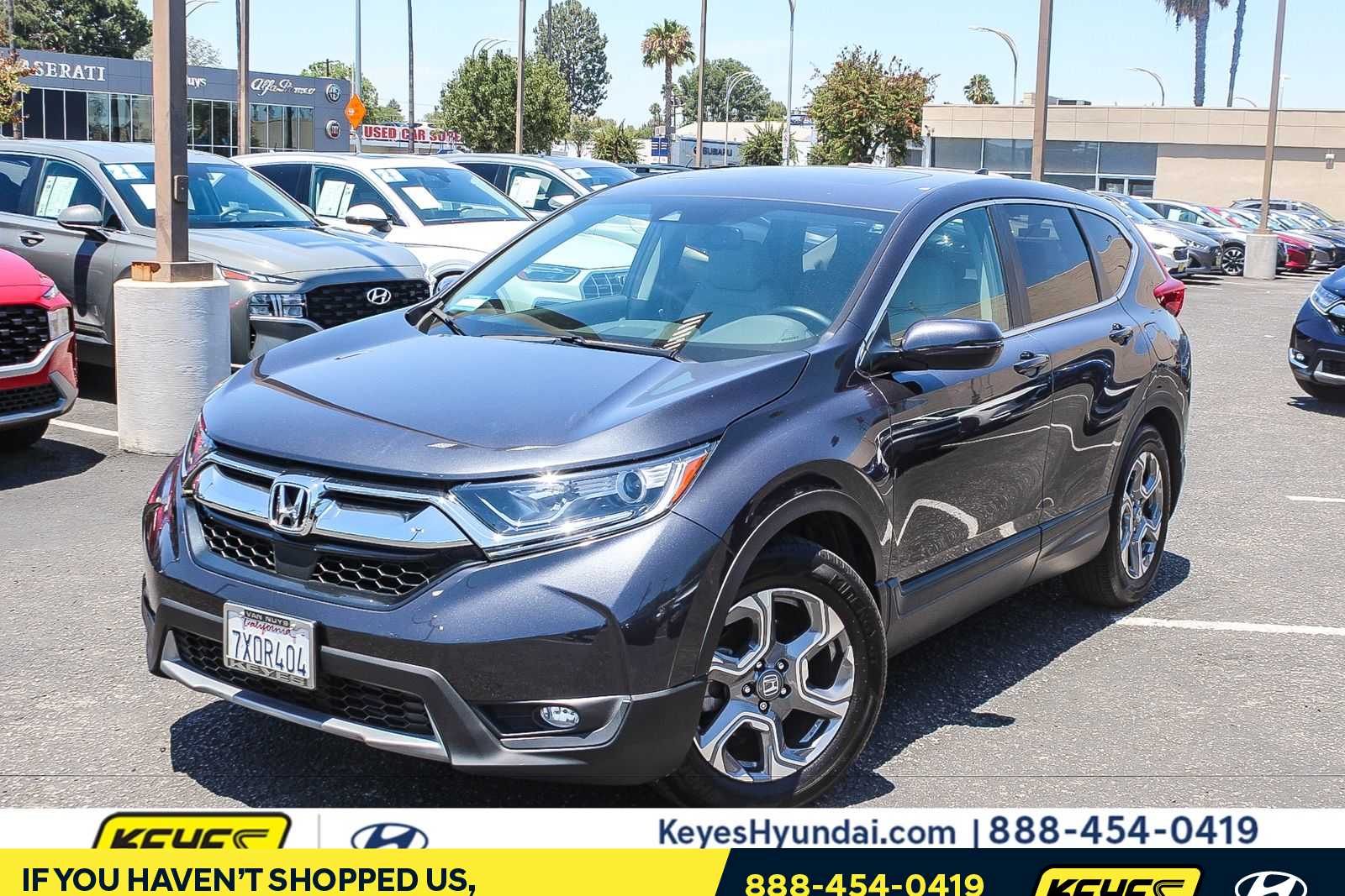 2017 Honda CR-V Gris SUV/Crossover  Transmisión variable continua