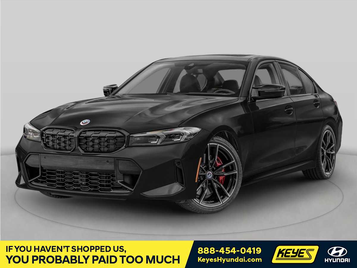 Black Sapphire Metallic 2024 BMW 3 Series Sedan Rear-Wheel Drive 8-Speed Automatic