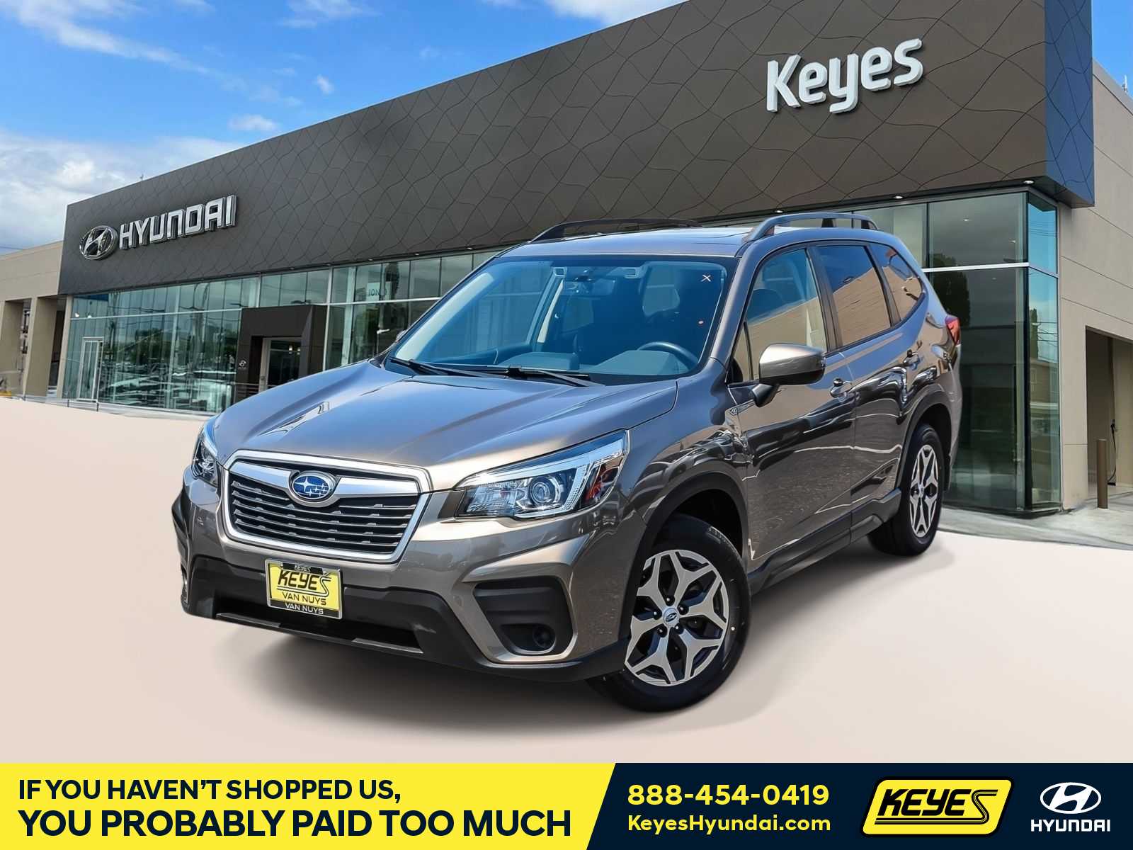 Sepia Bronze Metallic 2020 Subaru Forester SUV / Crossover All-Wheel Drive Continuously Variable Transmission