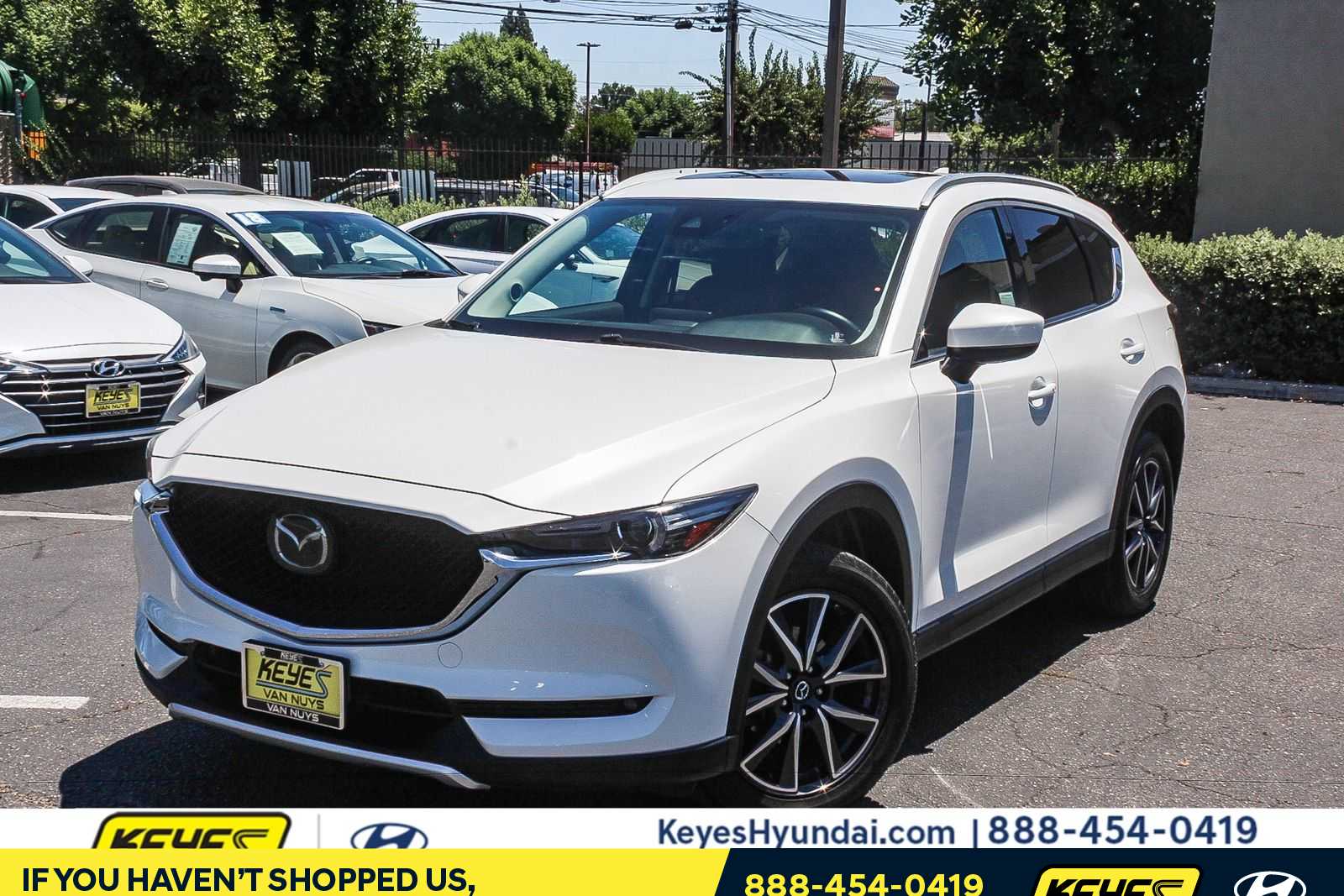 Snowflake White Pearl Mica 2018 Mazda CX-5 SUV / Crossover Front-Wheel Drive 6-Speed Automatic