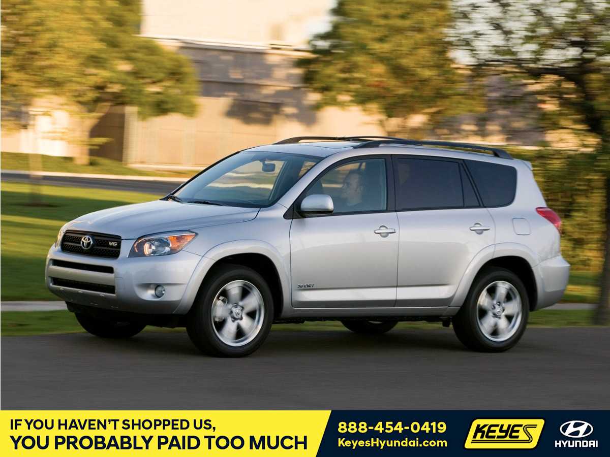 Pacific Blue Metallic 2008 Toyota RAV4 SUV / Crossover Front-Wheel Drive 4-Speed Automatic