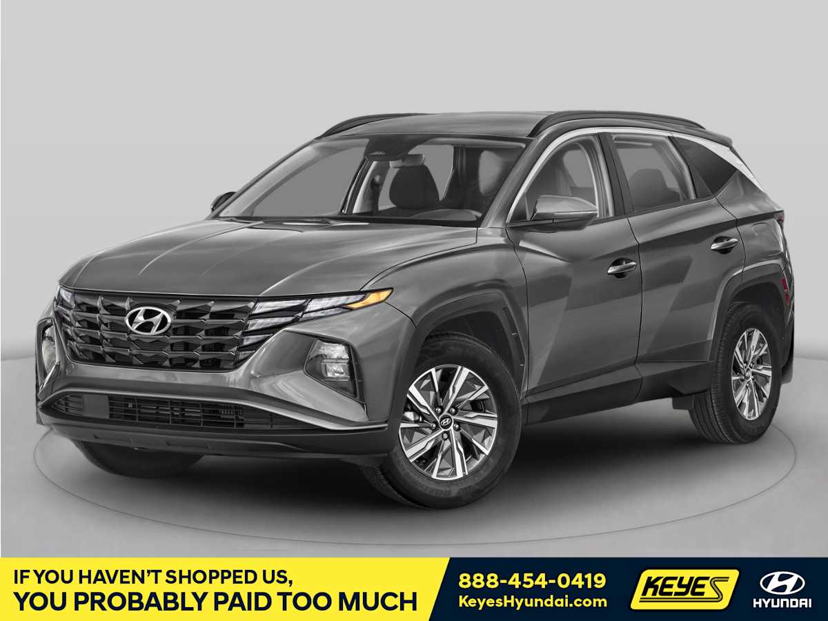 Amazon Gray 2023 Hyundai Tucson Hybrid SUV / Crossover All-Wheel Drive 6-Speed Automatic