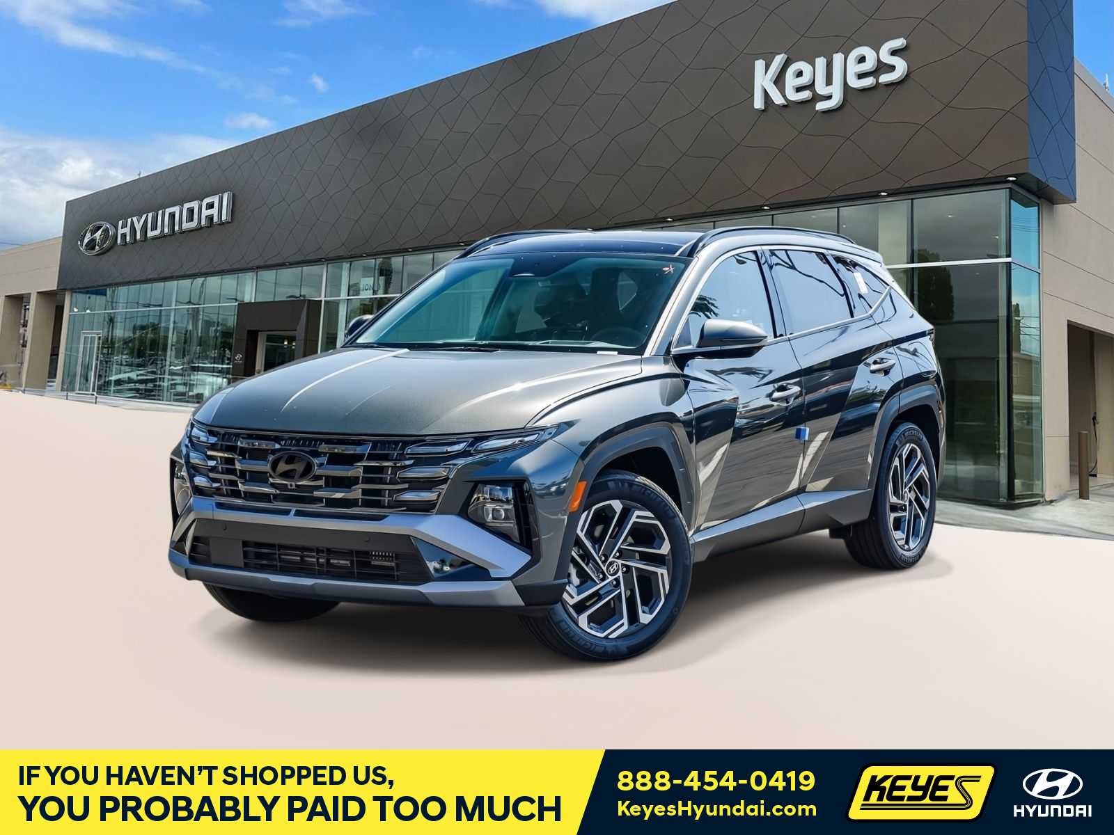 Amazon Gray 2026 Hyundai Tucson Hybrid Plug-In SUV / Crossover All-Wheel Drive 6-Speed Automatic