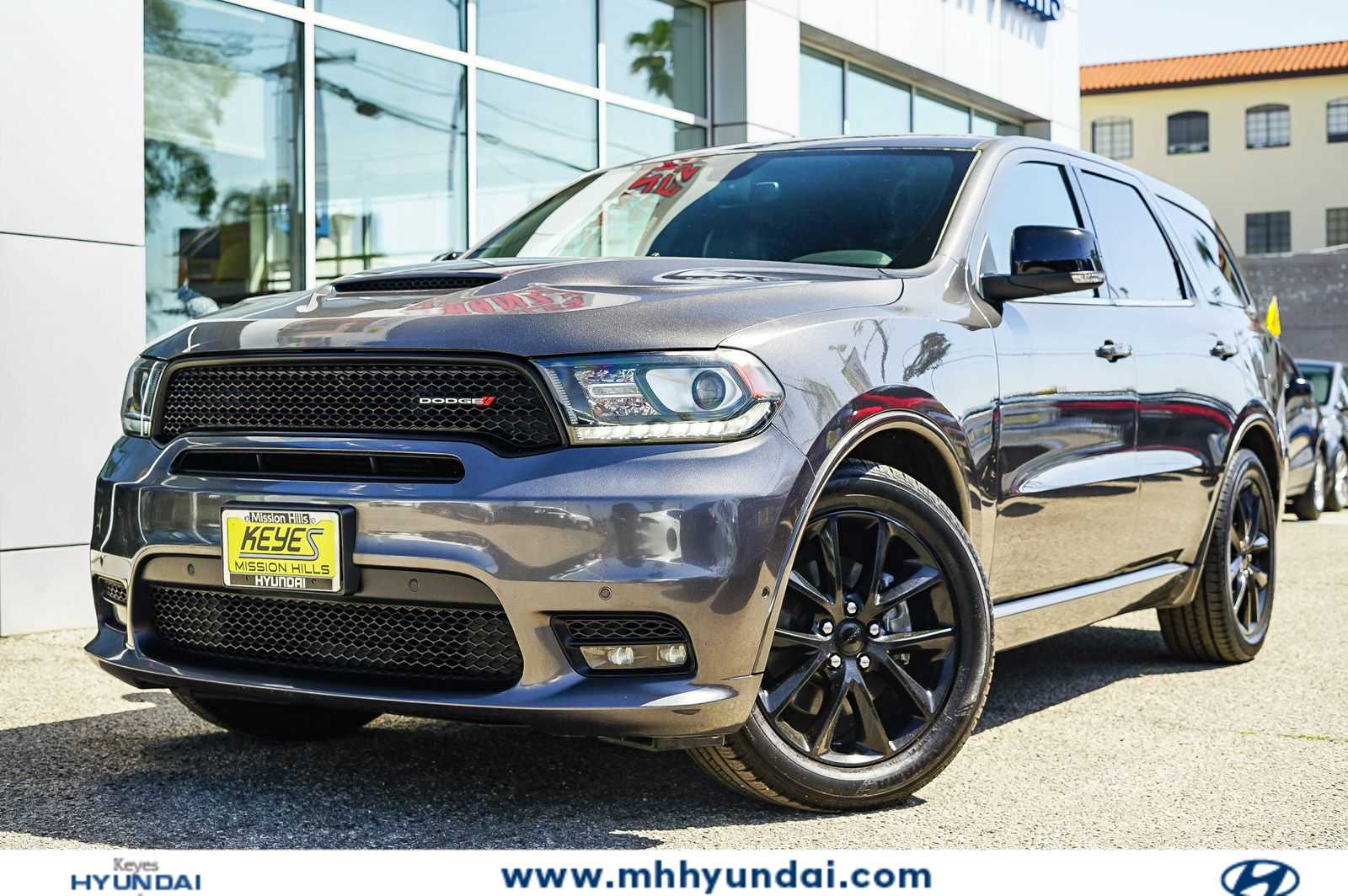 Granite Clearcoat 2018 Dodge Durango R/T RWD SUV / Crossover Rear-Wheel Drive 8-Speed Automatic
