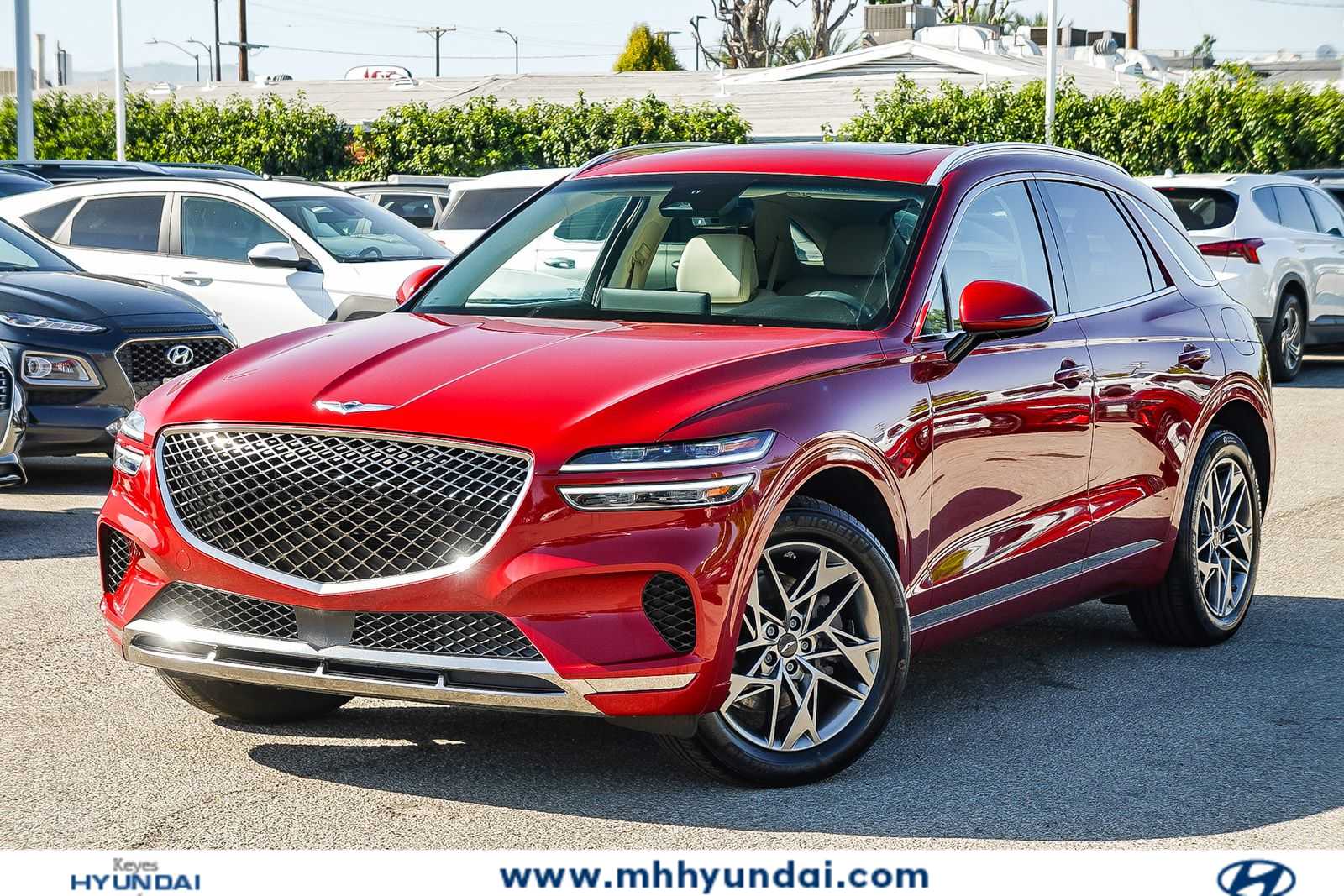 Mauna Red 2022 Genesis GV70 2.5T AWD SUV / Crossover All-Wheel Drive 8-Speed Automatic