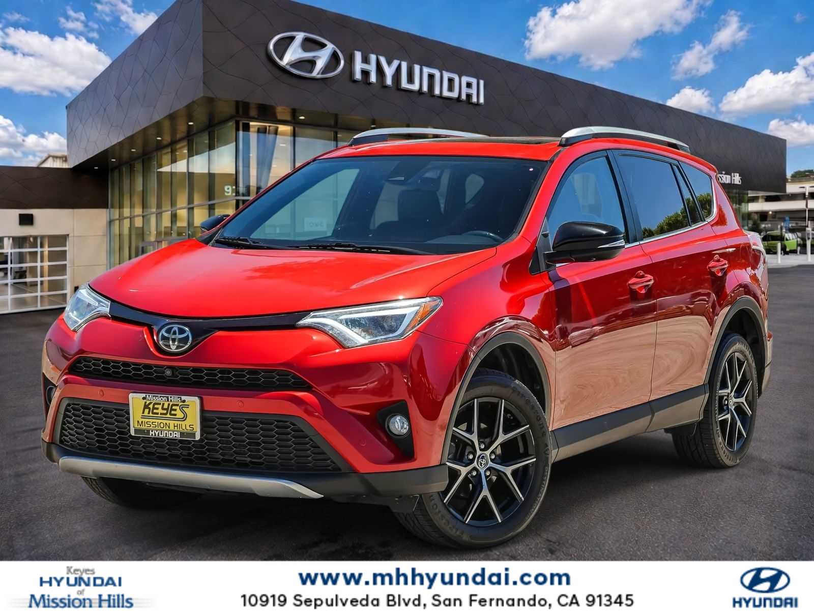 Barcelona Red Metallic 2016 Toyota RAV4 SUV / Crossover All-Wheel Drive 6-Speed Automatic
