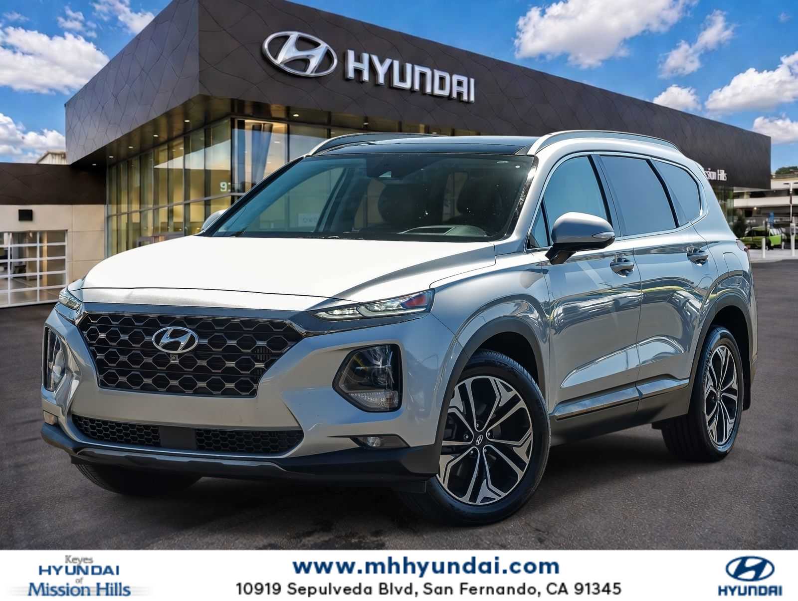 Symphony Silver 2020 Hyundai Santa Fe SUV / Crossover Front-Wheel Drive 8-Speed Automatic