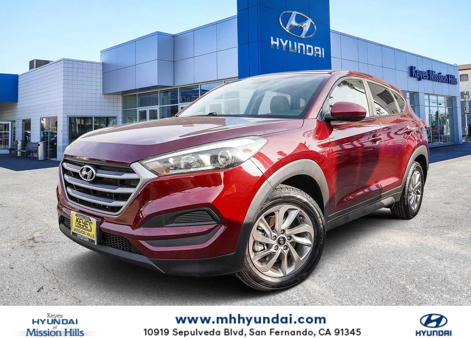 Red (Ruby Wine) 2018 Hyundai Tucson 2.0L SE FWD SUV / Crossover Front-Wheel Drive 6-Speed Automatic