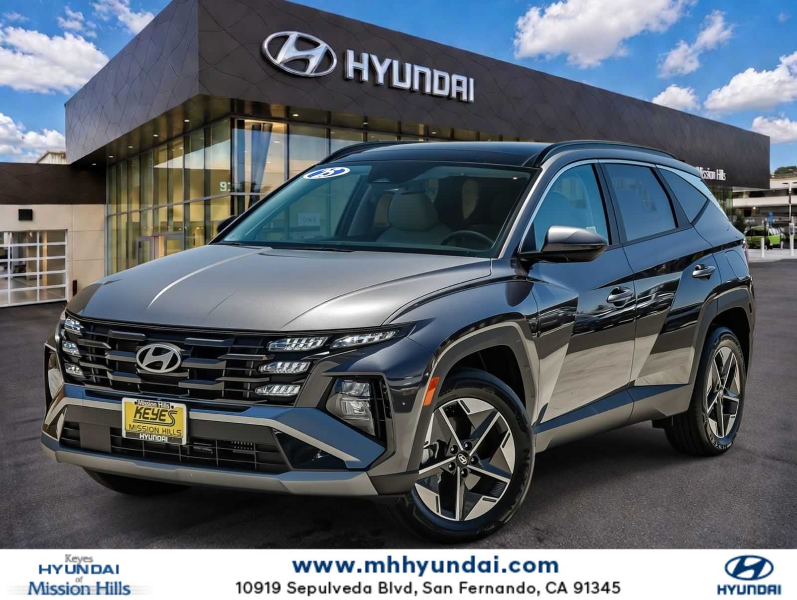 Titan Gray 2025 Hyundai Tucson Hybrid SEL Convenience AWD SUV / Crossover All-Wheel Drive 6-Speed Automatic