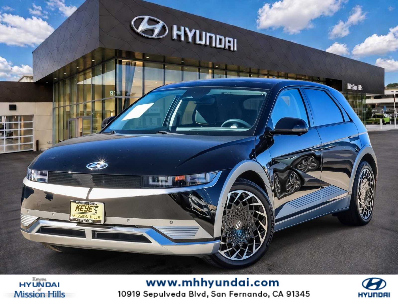 Abyss Black 2024 Hyundai Ioniq 5 SUV / Crossover All-Wheel Drive 1-Speed Automatic