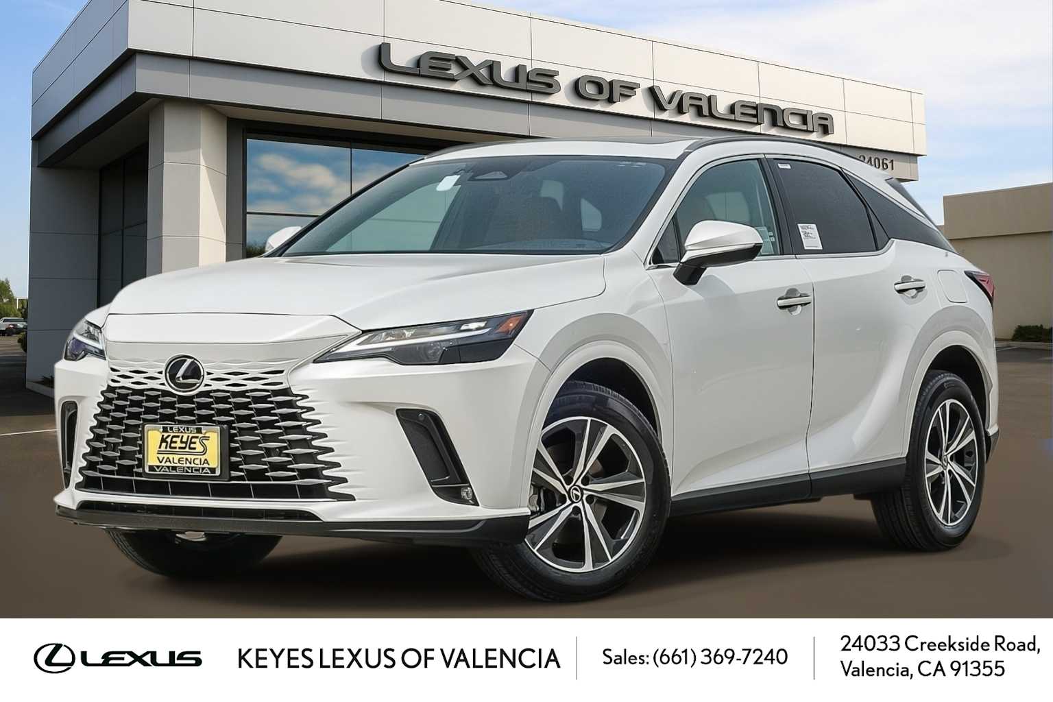 Eminent White Pearl 2026 Lexus RX 350 FWD SUV / Crossover Front-Wheel Drive 8-Speed Automatic