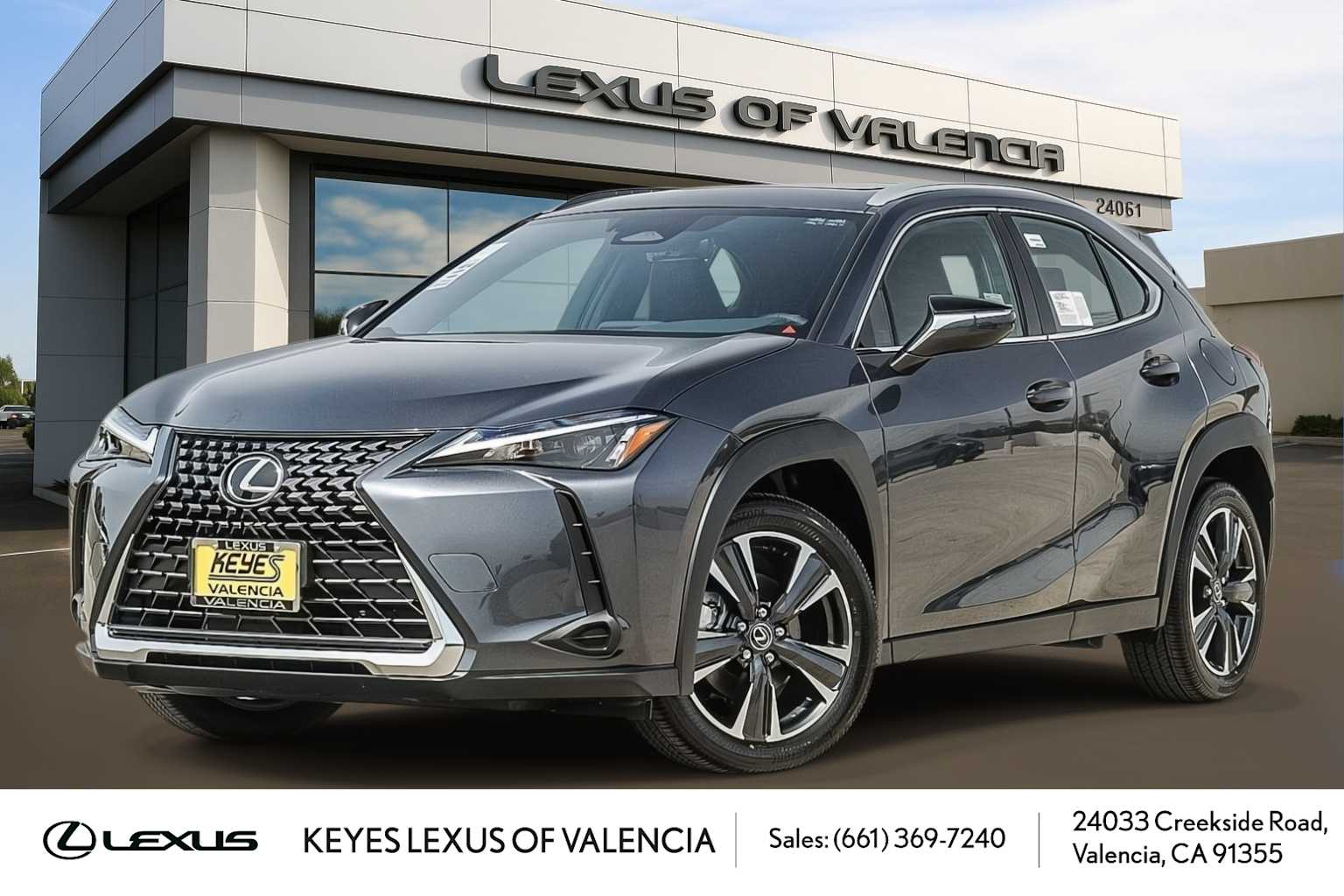 Cloudburst Gray 2026 Lexus UX Hybrid 300h FWD SUV / Crossover Front-Wheel Drive Continuously Variable Transmission