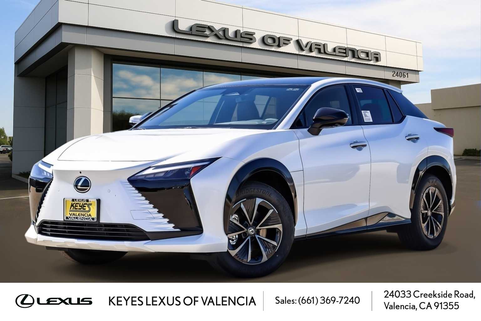 Oxygen White 2026 Lexus RZ SUV / Crossover Front-Wheel Drive 1-Speed Automatic