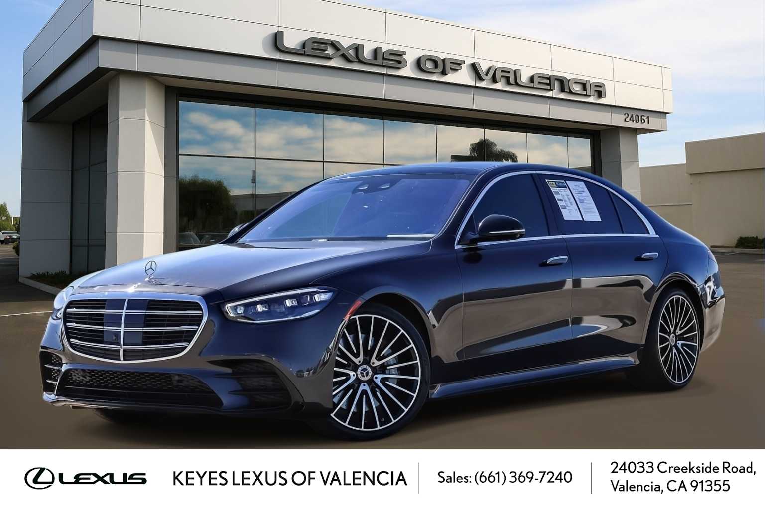 Gray (Graphite Grey) 2022 Mercedes-Benz S-Class Sedan All-Wheel Drive 9-Speed Automatic