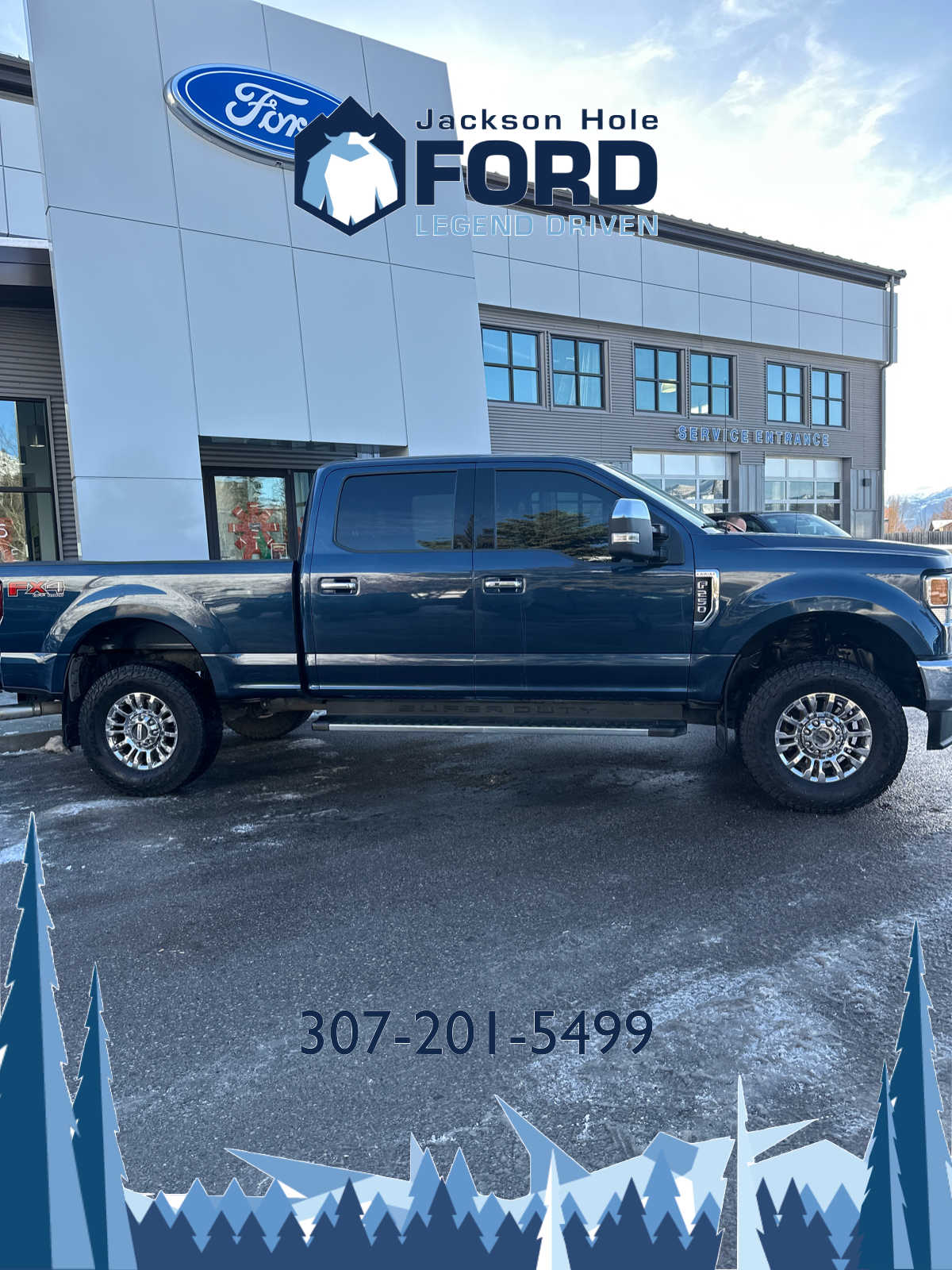 2020 Ford Super Duty F-250 SRW LARIAT 4WD Crew Cab 6.75 Box 2