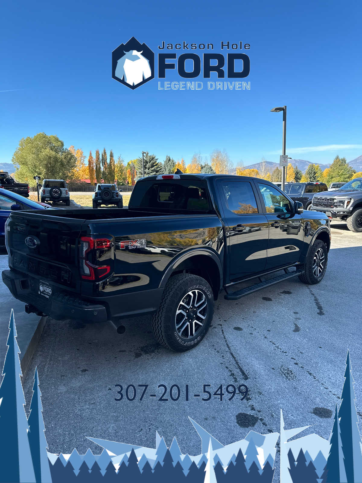 2024 Ford Ranger LARIAT 4WD SuperCrew 5 Box 8