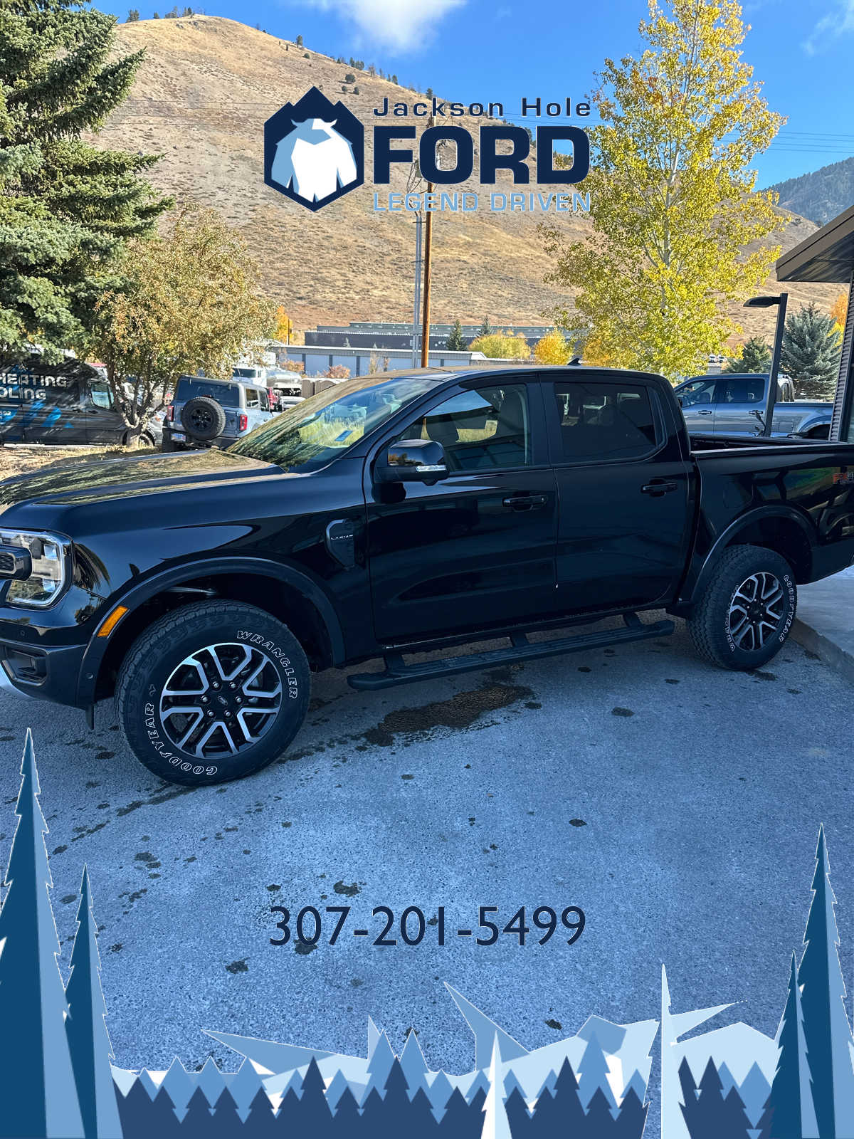 2024 Ford Ranger LARIAT 4WD SuperCrew 5 Box 3