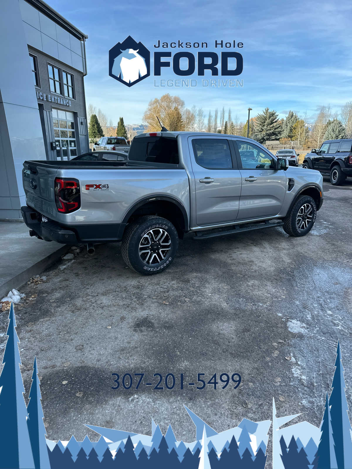 2024 Ford Ranger LARIAT 4WD SuperCrew 5 Box 4