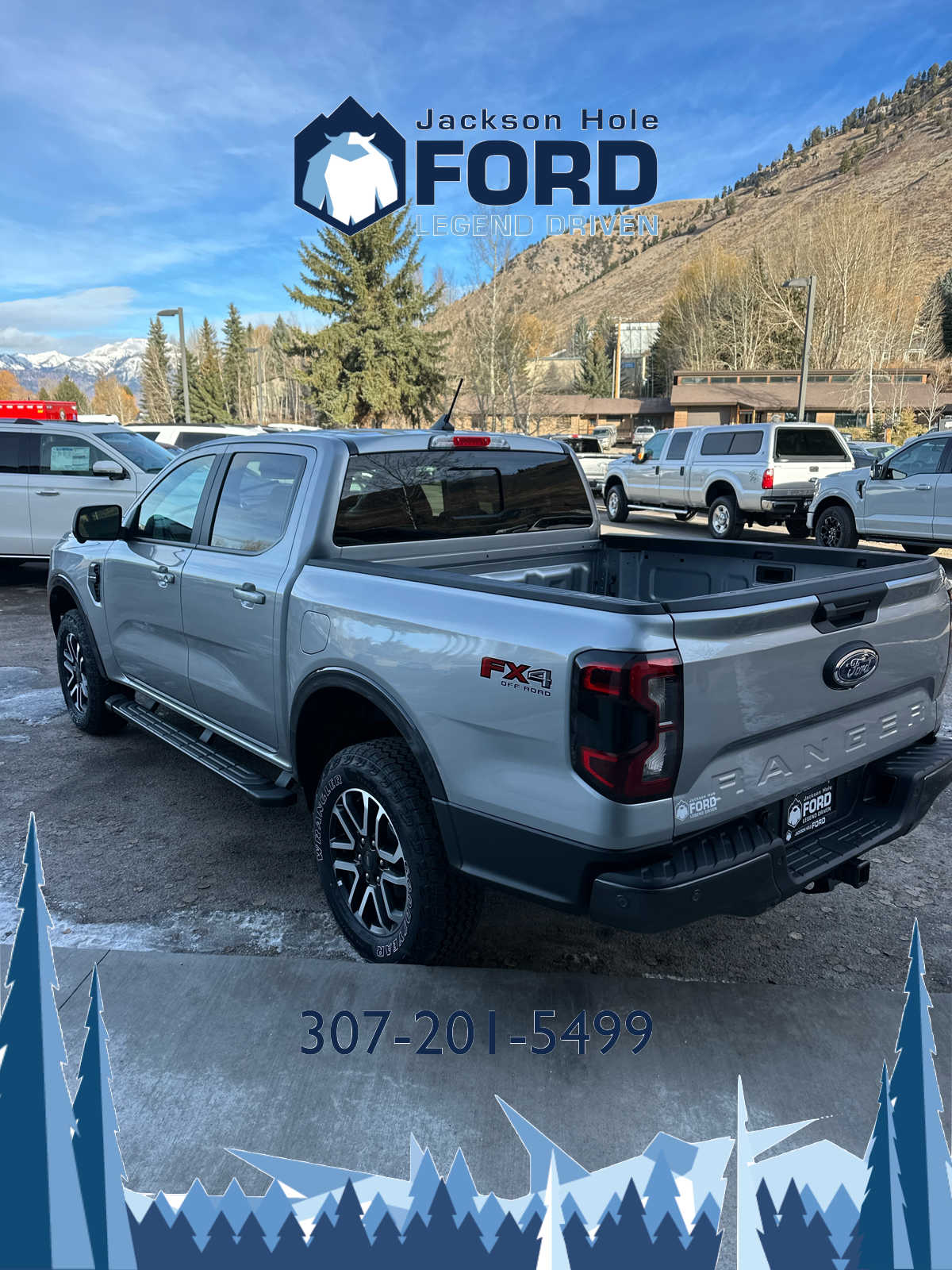 2024 Ford Ranger LARIAT 4WD SuperCrew 5 Box 10