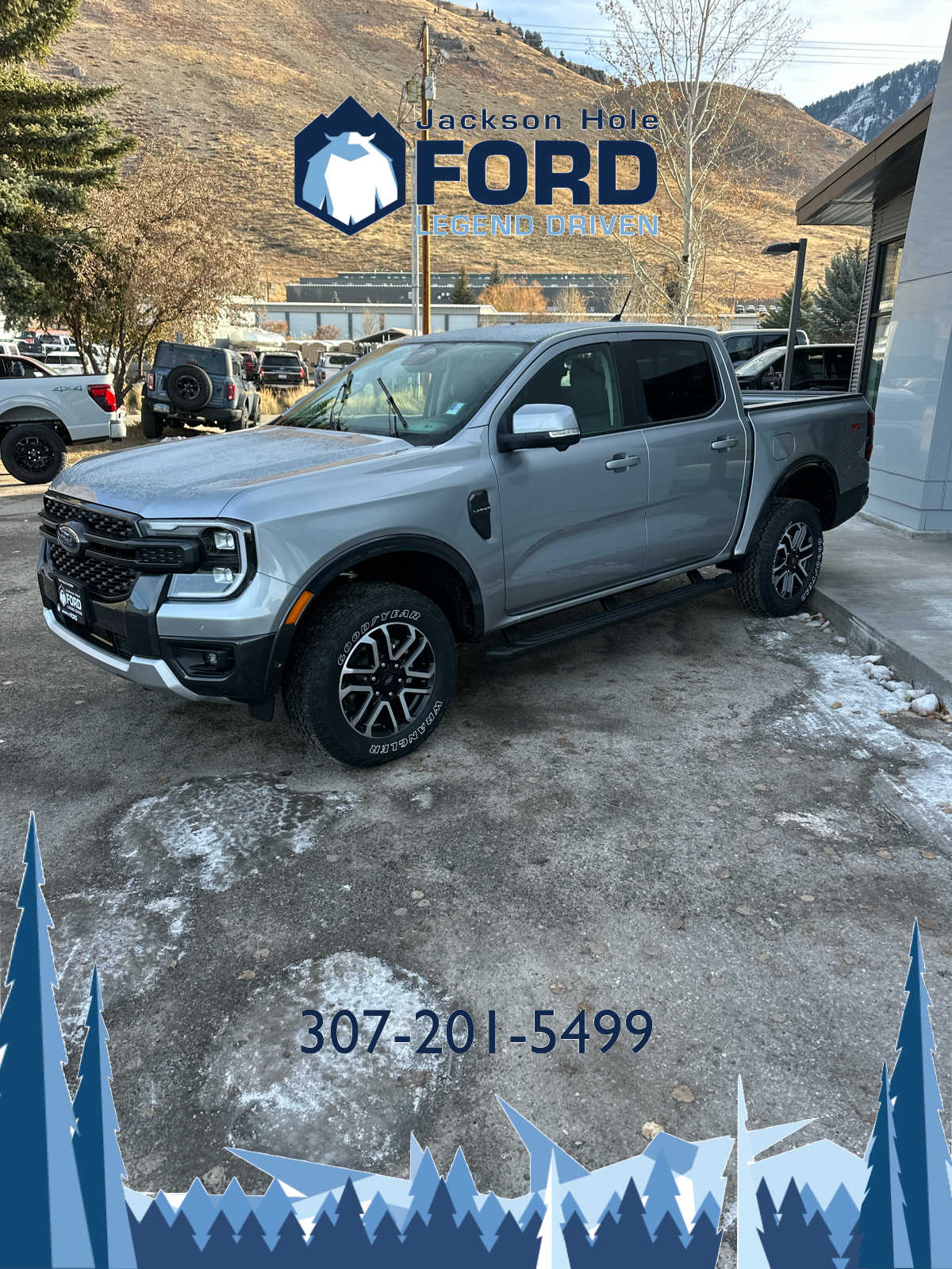 2024 Ford Ranger LARIAT 4WD SuperCrew 5 Box 12