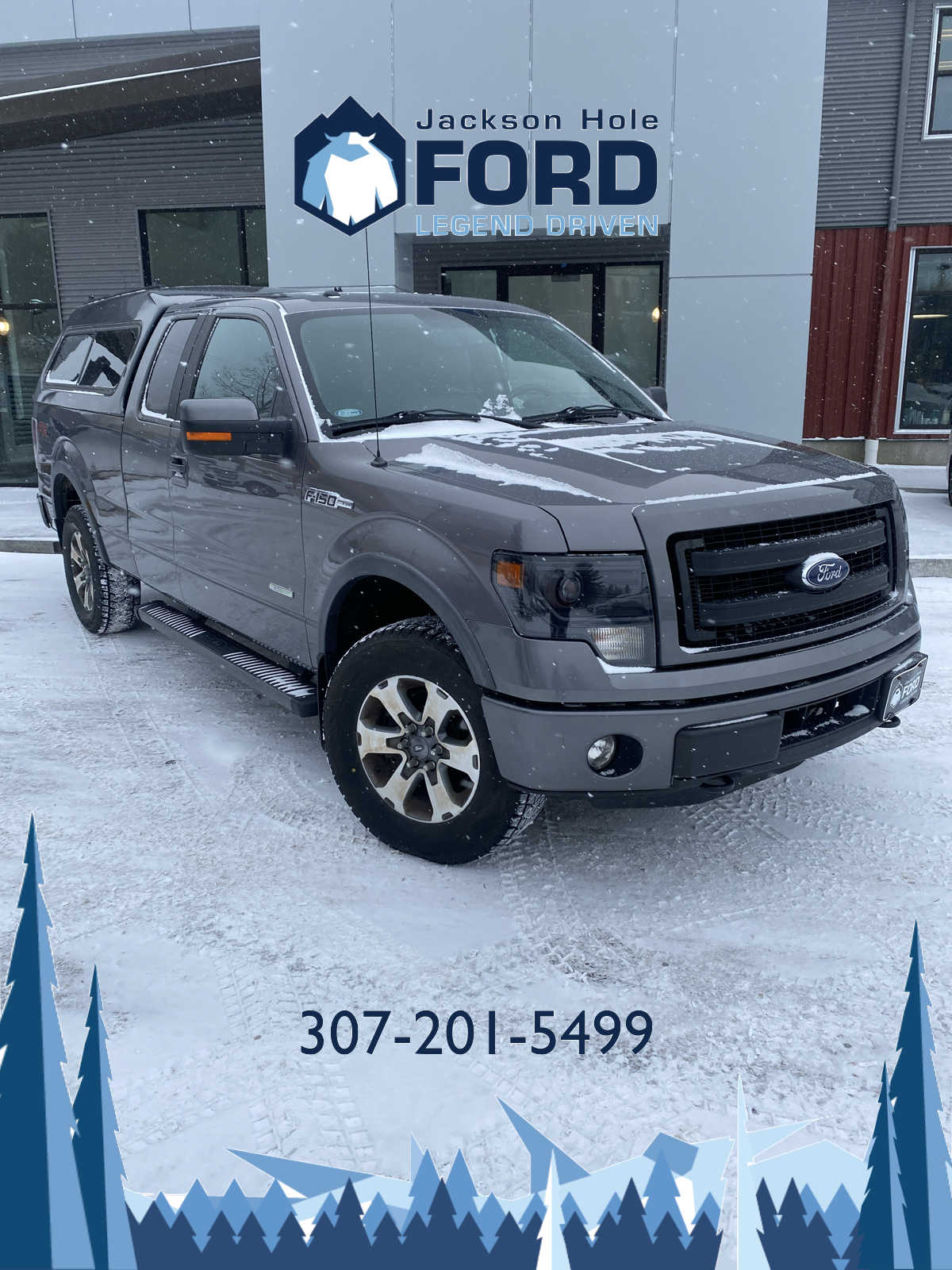 2014 Ford F-150 FX4 4WD SuperCab 145 3