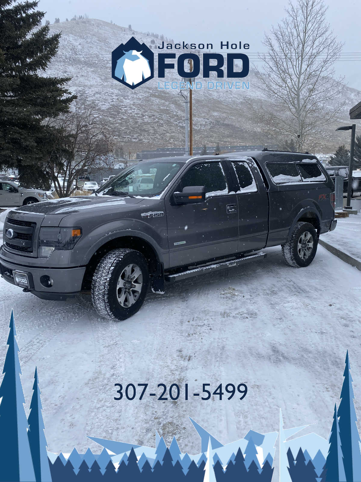 2014 Ford F-150 FX4 4WD SuperCab 145 6